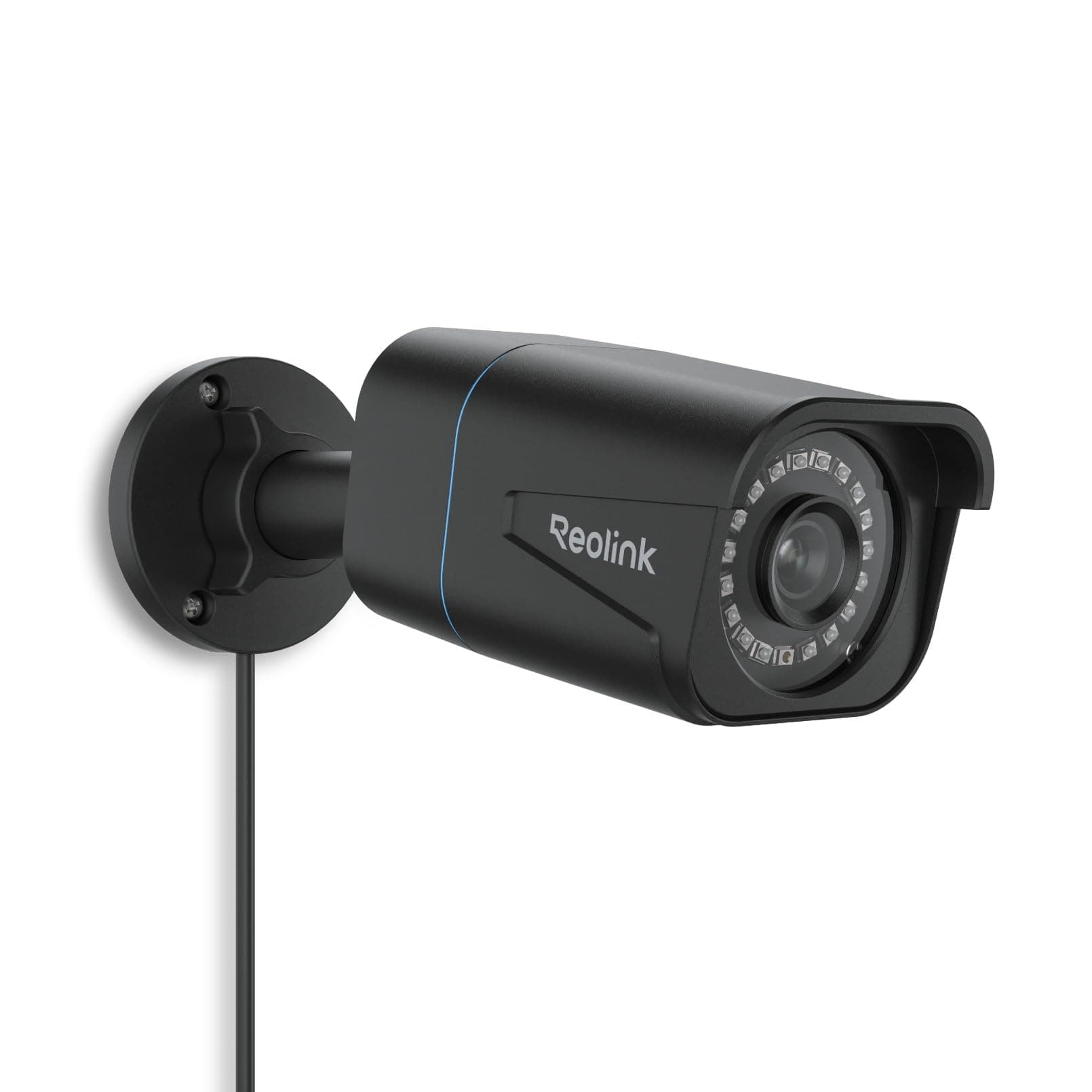 Reolink 4K Caméra IP PoE avec Détection Personne/Véhicule/Animal, Caméra de Surveillance Extérieure avec Etanche IP67, Fente pour Carte microSD, Vision Nocturne IR, Support Audio, Time Lapse, RLC-810A