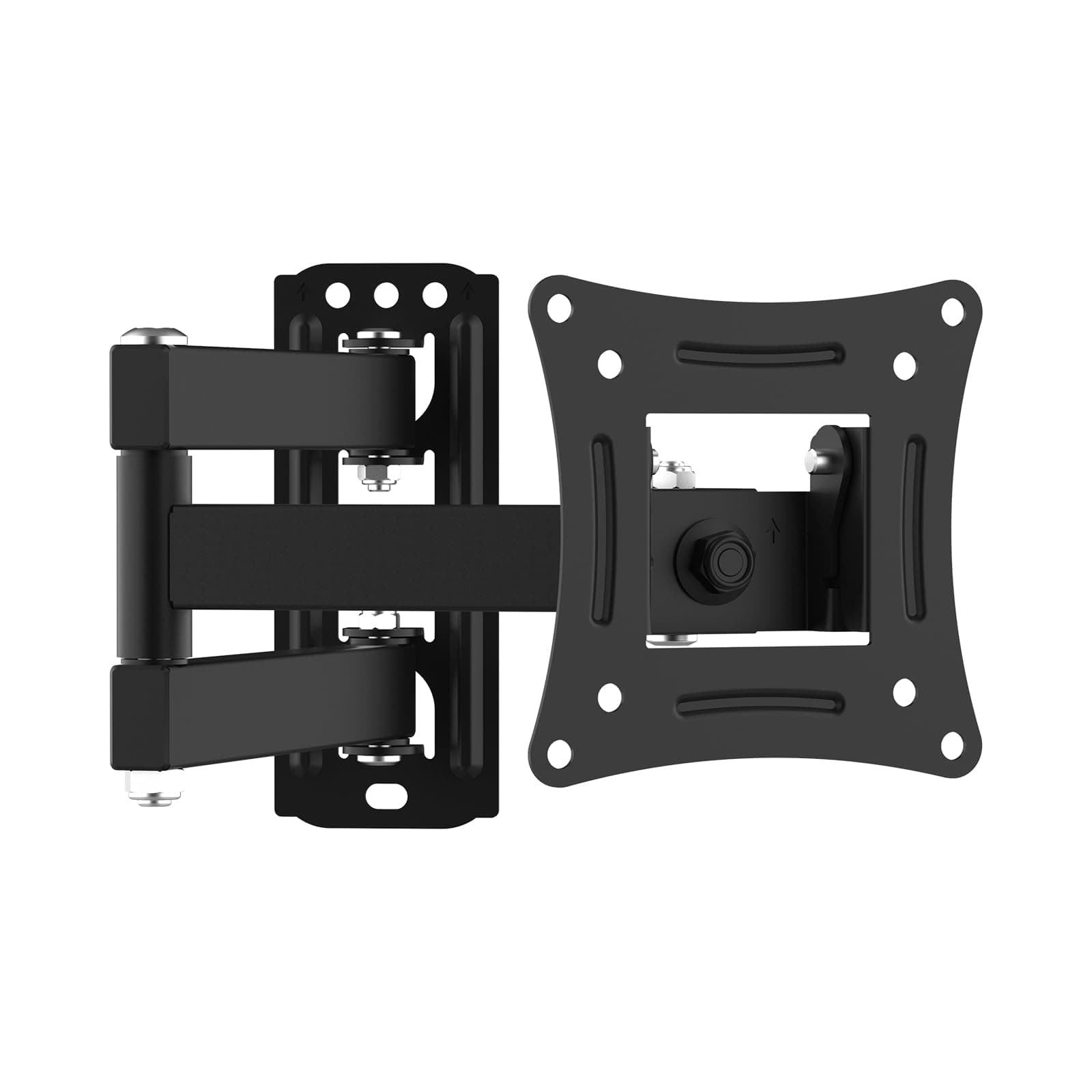 GRIFEMA Supporto TV Parete GB1008-1 Staffa TV 13”-32", Braccio TV Girevole Inclinazione Estensibile Fino a 20kg, VESA 75x75mm/100x100mm Porta tv da Parete Universale per Televisione Monitor