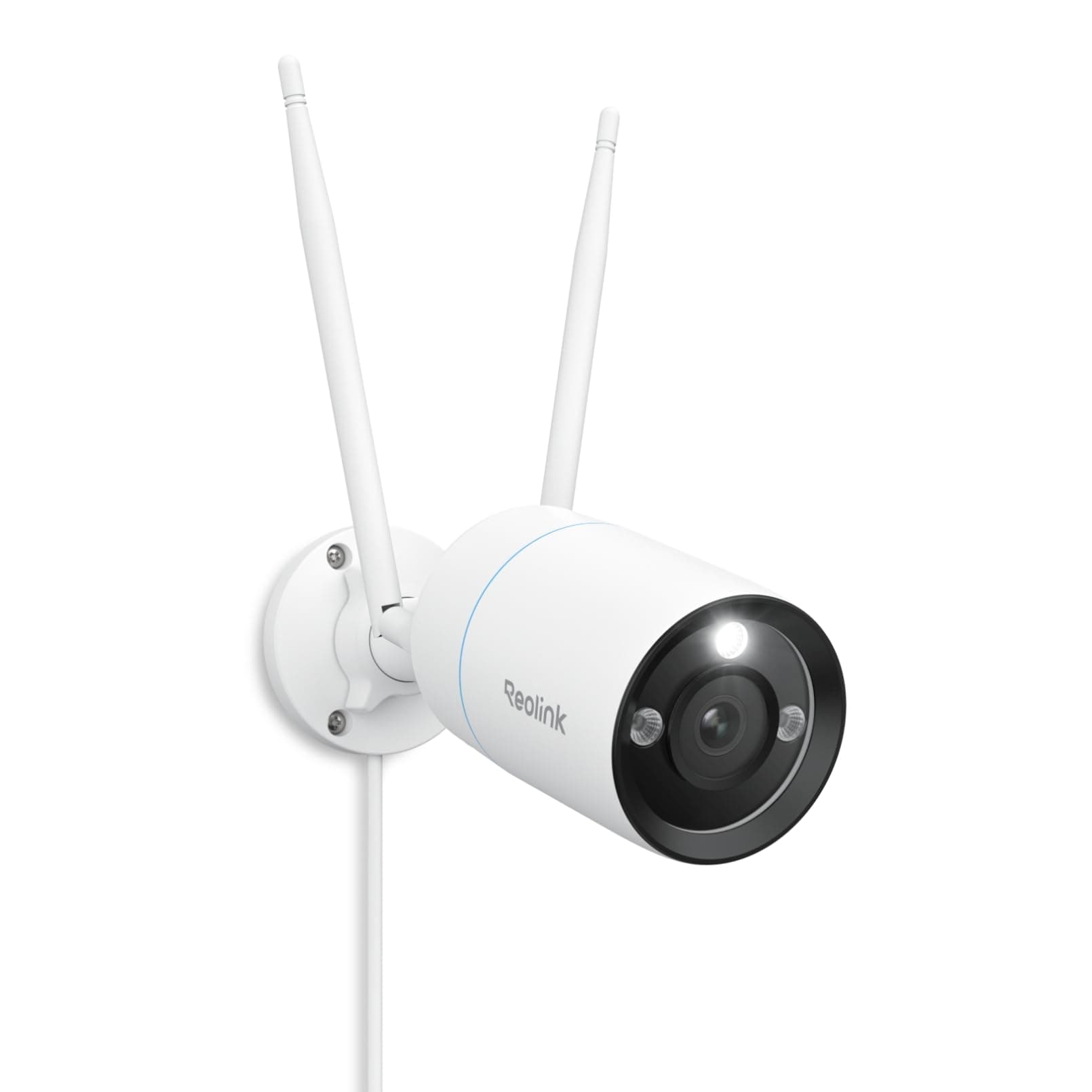 Reolink 4K Telecamera Wi-Fi Esterno, Wi-Fi 6 Videocamera Sorveglianza, IP67 Alloggiamento Metallico, Rilevamento Umano/Veicolo/Pet, 30m Visione Notturna a Colori, Audio a 2 Vie, Time-lapse, RLC-810WA
