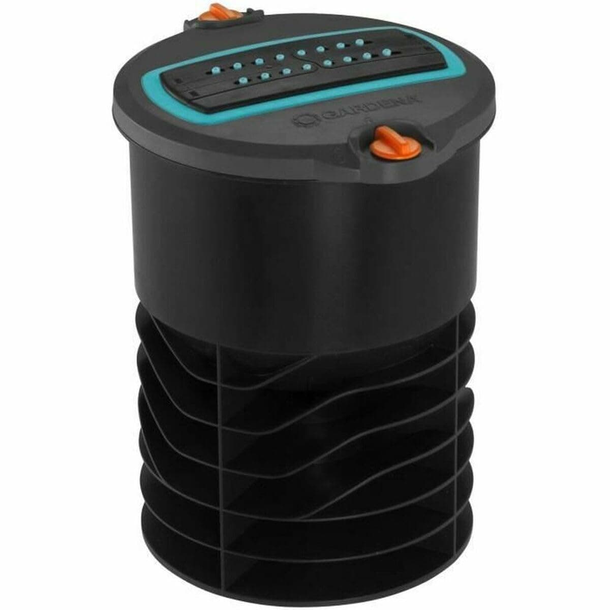 Kit arroseur oscillant escamotable OS 140 de Gardena : système d'arrosage pour surfaces carrées et rectangulaires jusqu'à 140 m², installé au niveau du sol (8221-20)