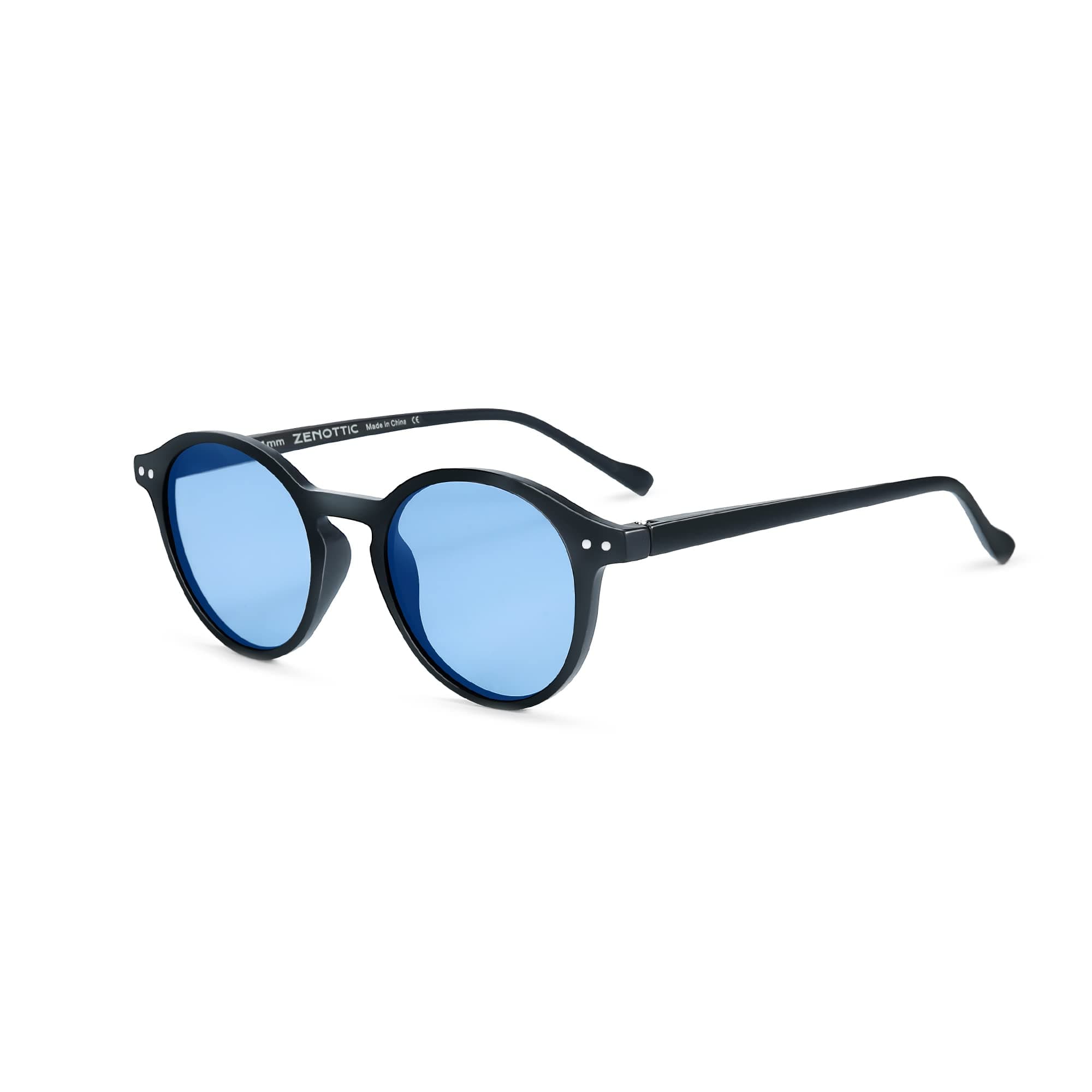 ZENOTTIC Gafas de sol Polarizadas Redondo Retrospectivo Cl¨¢sico Retrospectivo Lentes de sol Marco UV400 Para hombres y mujeres ¡­