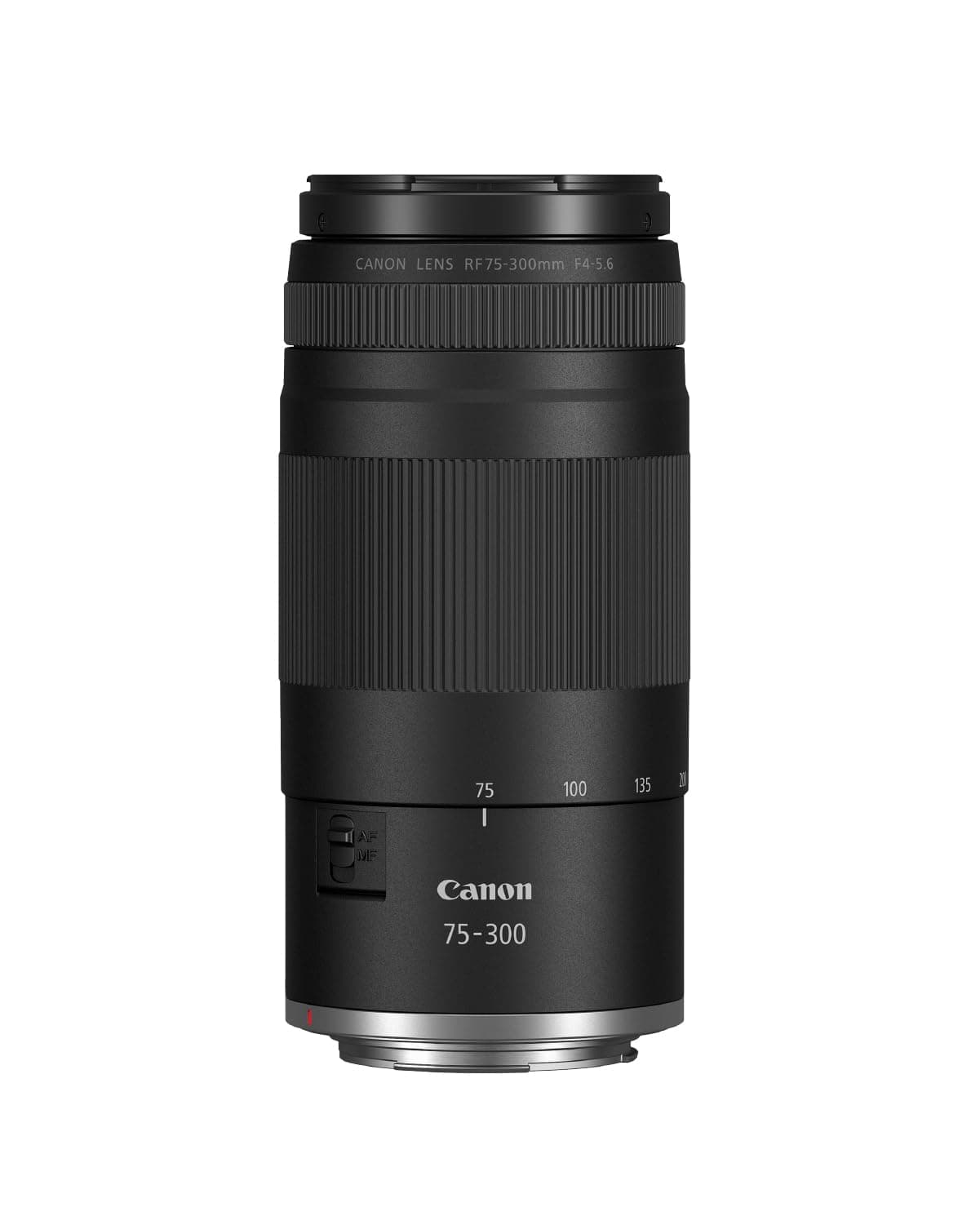 Canon Objetivo RF 75-300mm F4-5.6 | Teleobjetivo Zoom Ligero para Fotografía de Naturaleza y Deportes | Enfoque Automático y Revestimiento Super Spectra | Compatible con Cámaras Canon EOS R