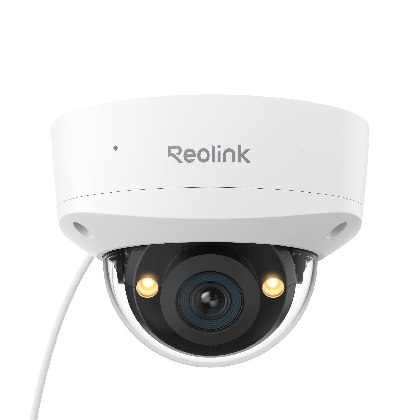 Reolink RLC-1240A, cámara de Seguridad PoE antivandalismo de 12MP, ángulo de visión 145°, visión Nocturna a Color, Audio bidireccional, detección Inteligente, Certificado IP67