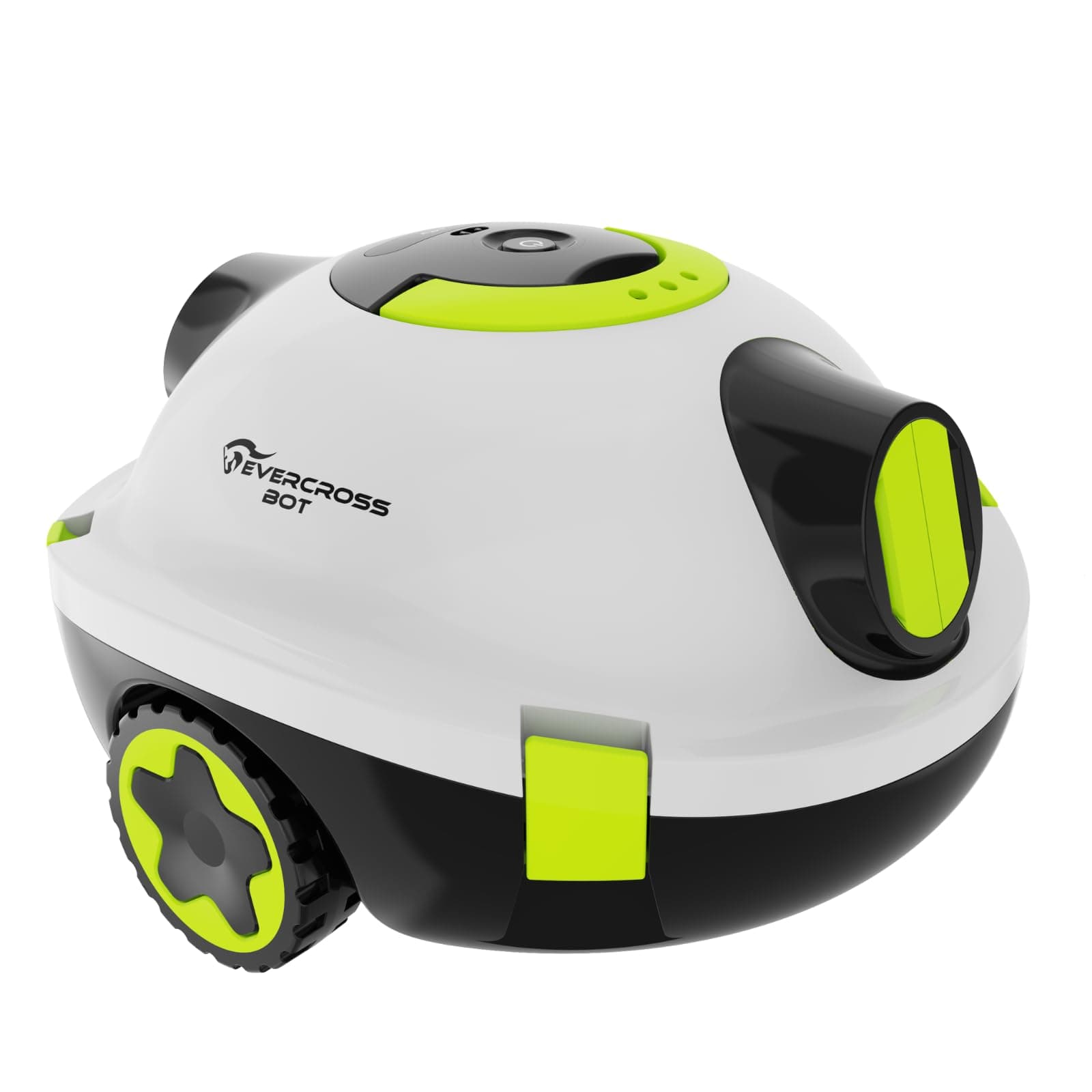 (Nuovo 2026) EVERCROSS BOT Robot Limpiafondos Piscina sin Cable - 100 Min Autonomía, Limpiador Automático de Fondo, Doble Motor 40W para Piscinas hasta 120㎡, Filtro 180μm, Depósito 3L, IPX8 (Blanco)