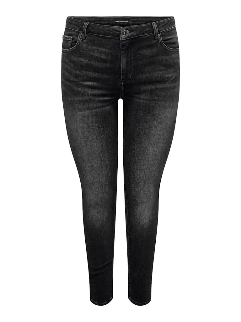 ONLY Carmakoma Damen Hose Carwilly Reg Skinny DNM Cro224 Noos