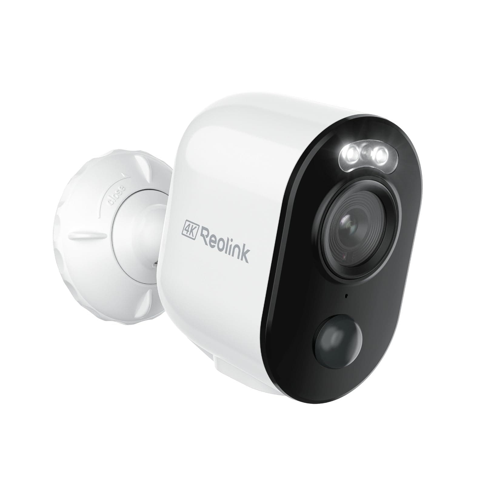 Reolink 4K 8MP Videocamera di Sorveglianza da Esterno Solare, 2,4/5GHz Wi-Fi con Batteria Ricaricabile, Rilevamento di Uomo/Veicoli, Visione Notturna a Colori, Slot per Scheda microSD, Argus 3 Ultra