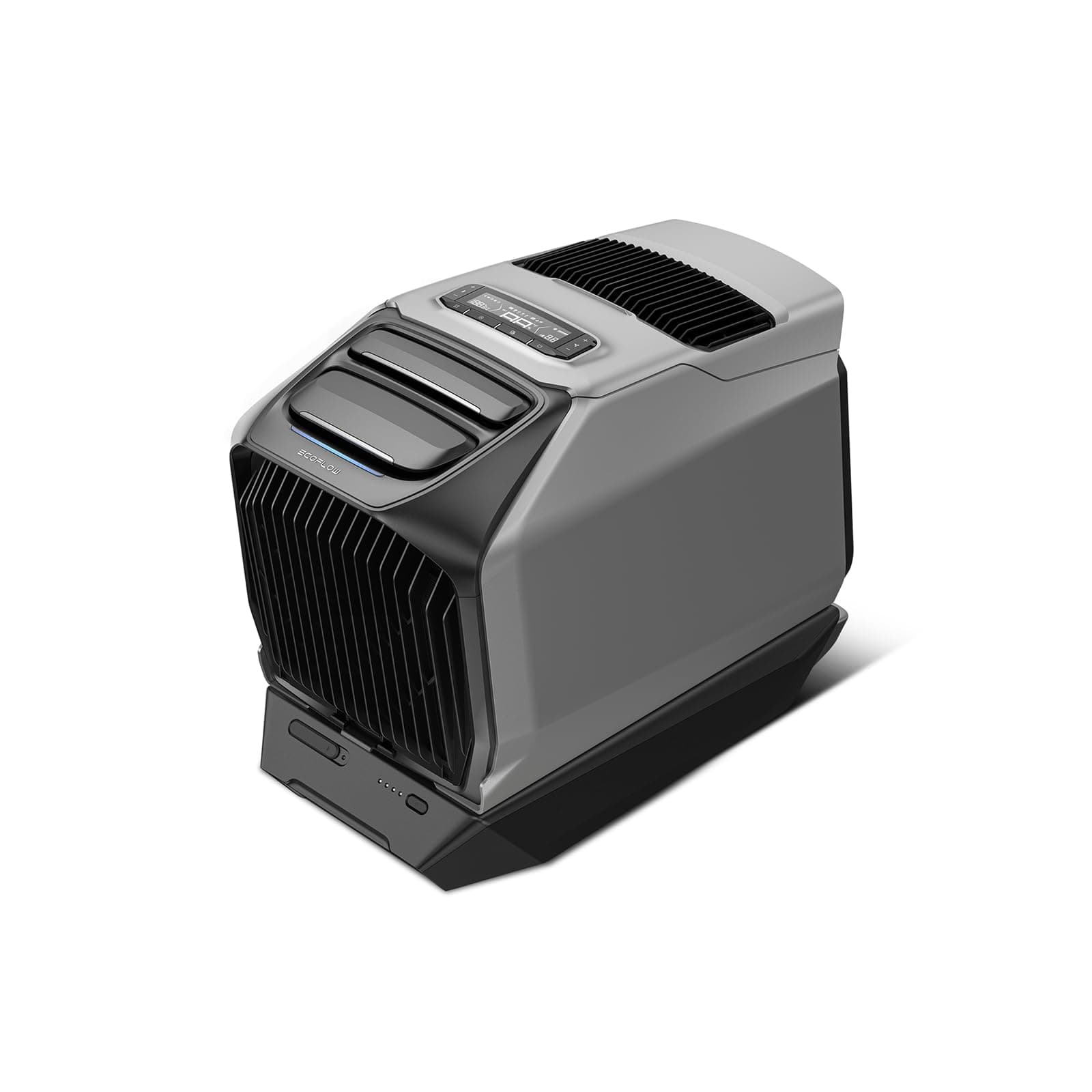 EcoFlow WAVE 3 Climatizador portátil con batería extra de 1024 Wh, refrigeración 1800 W, calefacción 2000 W, autonomía de 8 h, control por app, para camping, autocaravanas, todoterrenos