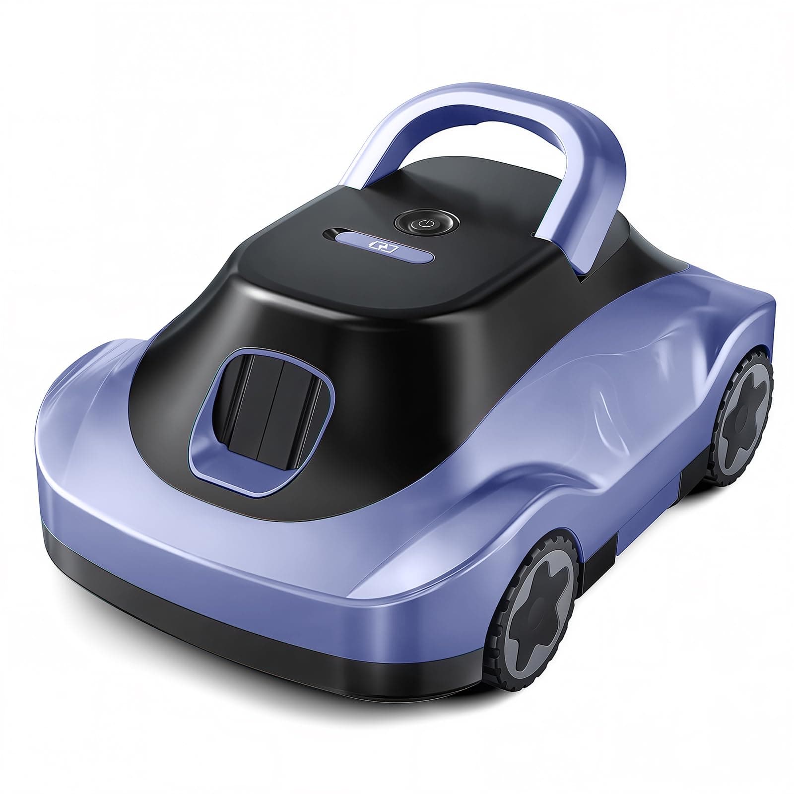 Robot Piscine, Aspirateur Piscine sans Fil, Nettoyeur de Piscine, 180 Min d'Autonomie, Aspiration Puissante, Auto-Parking, 2.7L Panier Filtrant, Robot Piscine sans Fil pour Piscines Hors Sol 200m²