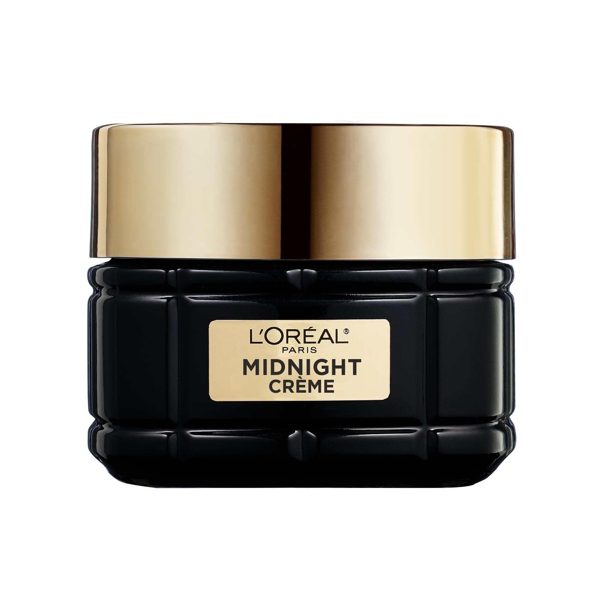L'Oréal Paris - Midnight Crème Age Perfect Renaissance Cellulaire - Crème de Nuit Régénérante Anti-Âge - Soin Visage Anti-Rides, Fermeté, Confort - Tous Types de Peaux - 50 ml