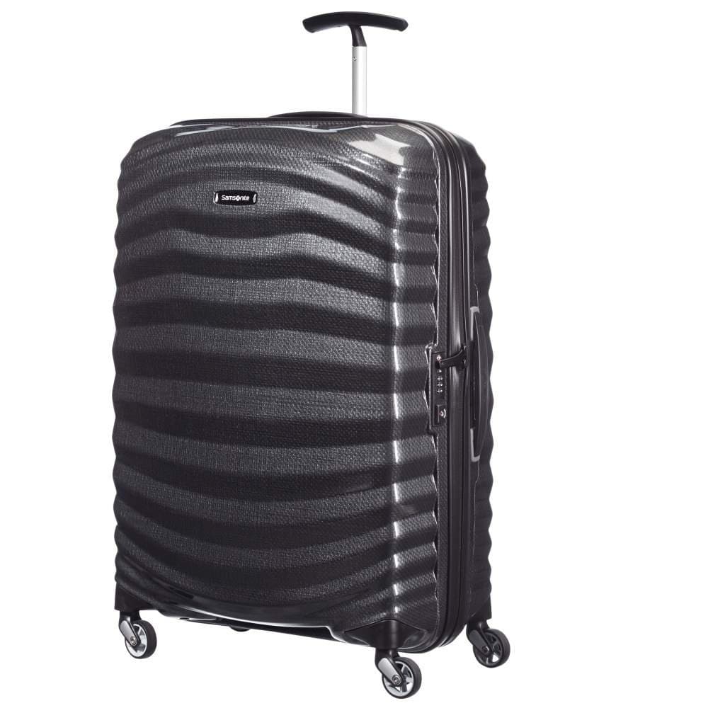 Samsonite Lite -Shock - Spinner M Suitcase, 69 cm, 73 L, Noir (Noir)