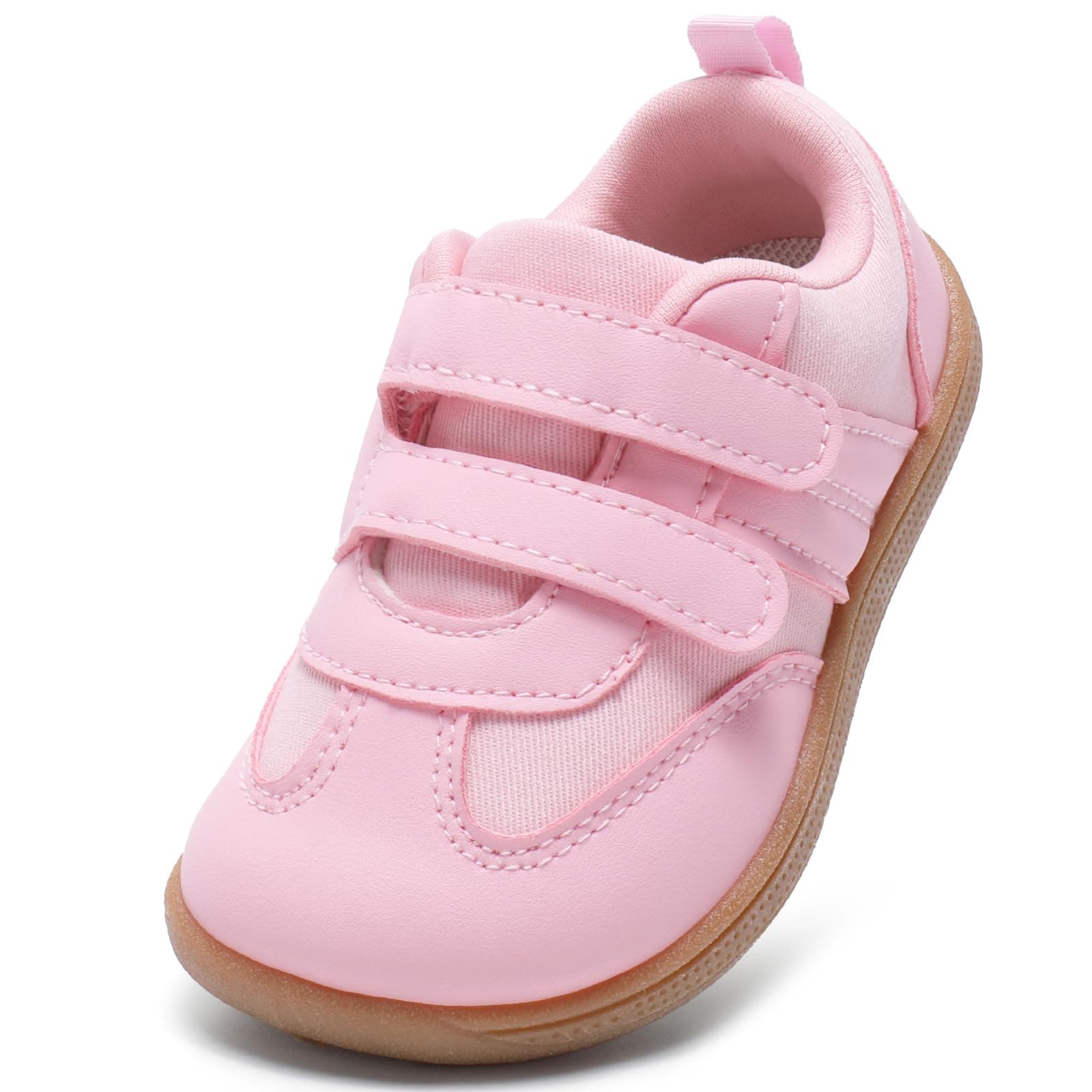 STQ KIDS Barefoot Niños Zapatillas Deportivas Niña Bebe Primeros Pasos | Moda Clásicas Calzado Respetuoso Non-Slip Descalzo con Caída Cero al Aire Libre para Mejor Regalo