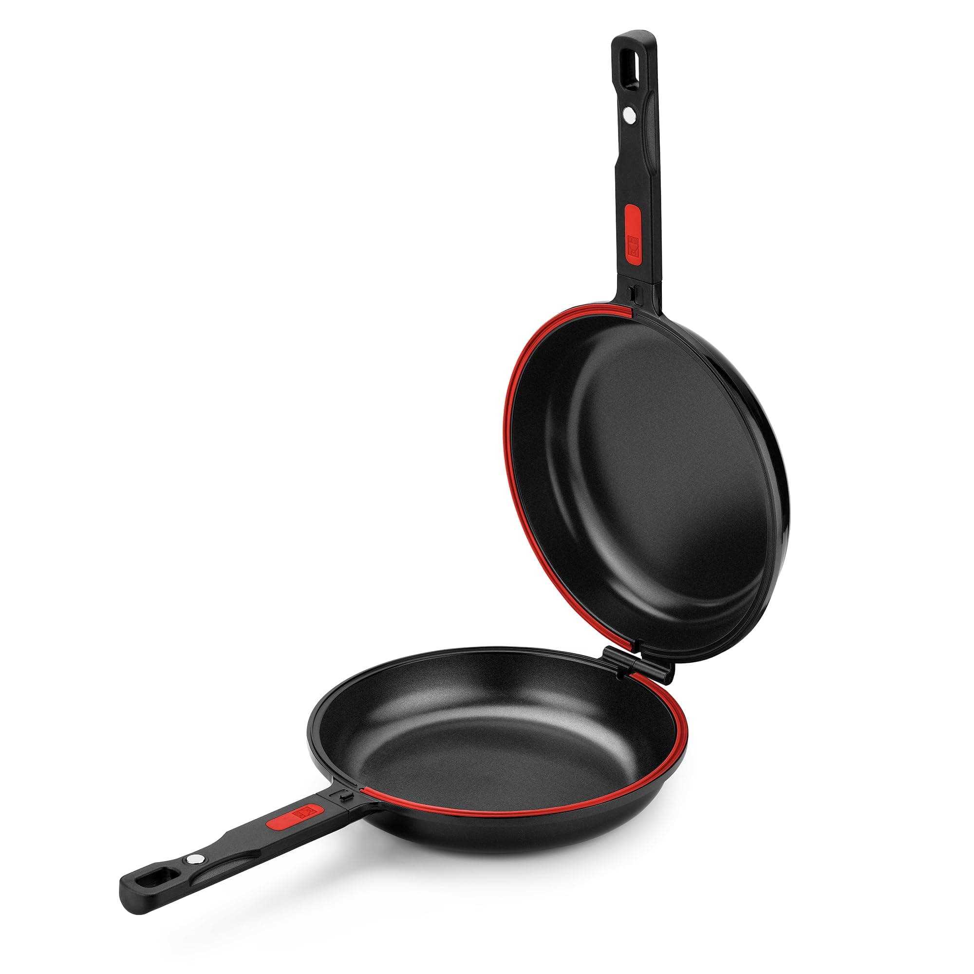 BRA Dupla Premiere Sartén Doble para Tortilla de Patatas, 26 cm de Diámetro, Aluminio Fundido, Triple Capa Antiadherente, 100% sin PFOA, Para todo Tipo de Cocinas