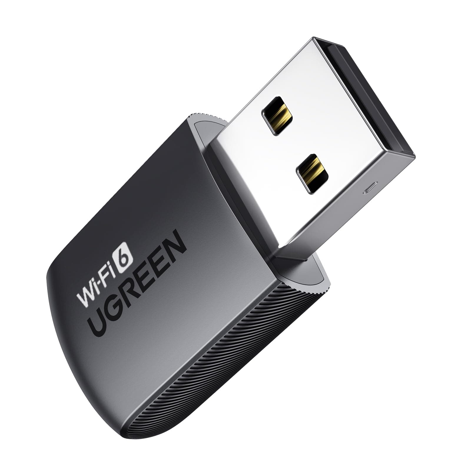 UGREEN WLAN Stick für PC AX900 WiFi 6 Primär WLAN Adapter PC Dual Band 2,4G/5GHz, eingebauter Treiber, OFDMA+MU-MIMO, WPA2-PSK, USB WLAN Stick kompatibel mit Windows 11/10.