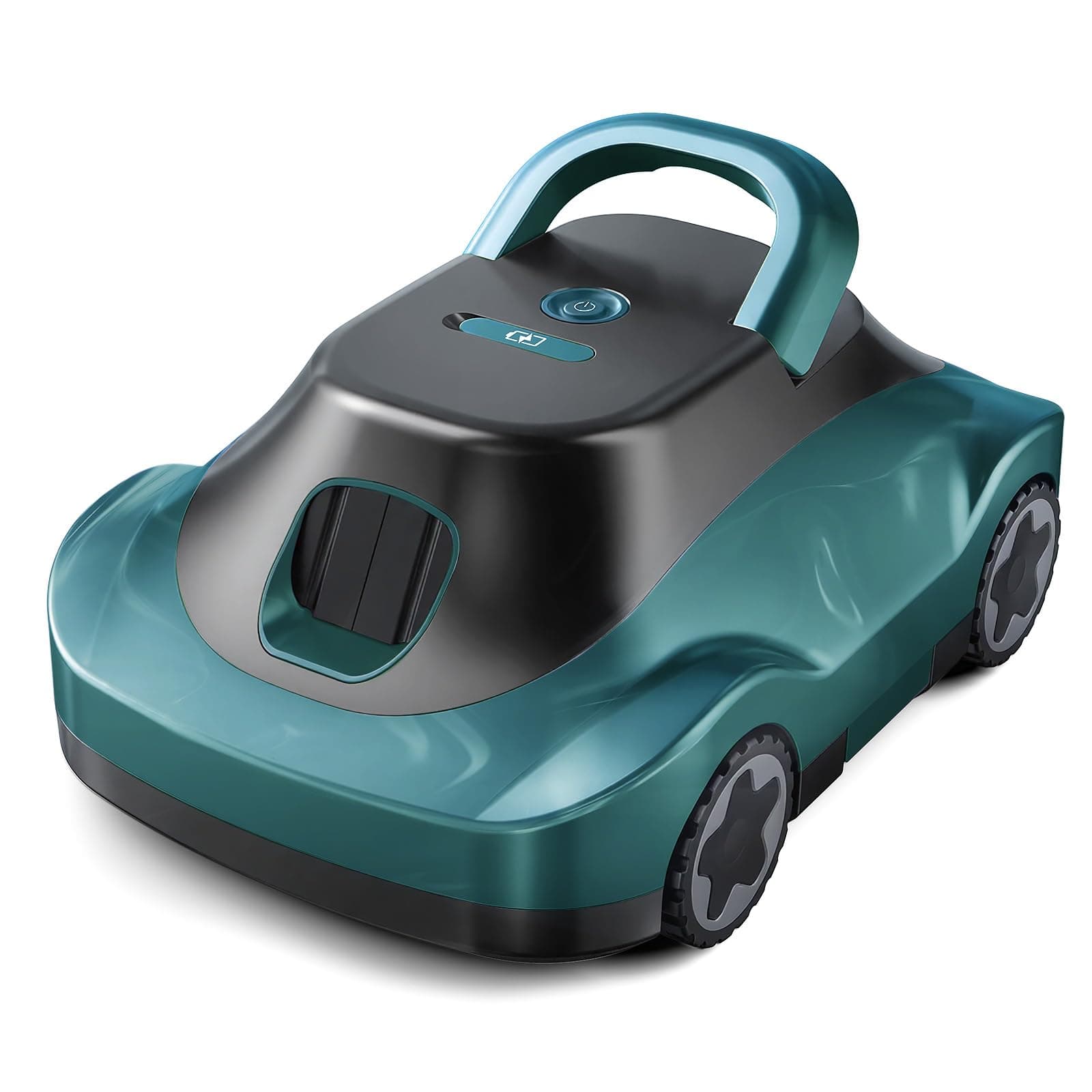 Robot Piscine, Aspirateur Piscine sans Fil, 180 Min d'Autonomie, Aspiration Puissante, Navigation Intelligente, Filtration Ultra-Fine, Auto-Parking, Robot Piscine sans Fil pour Piscines Hors Sol 200m²