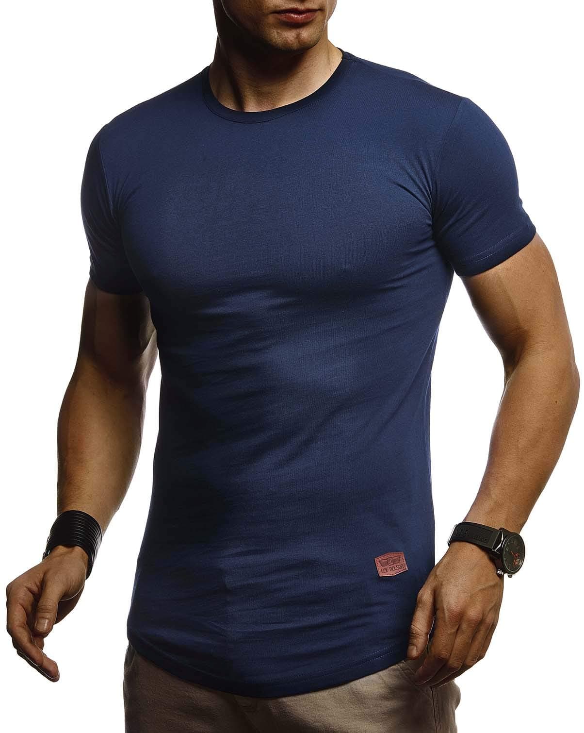 Leif Nelson Herren Casual T-Shirt