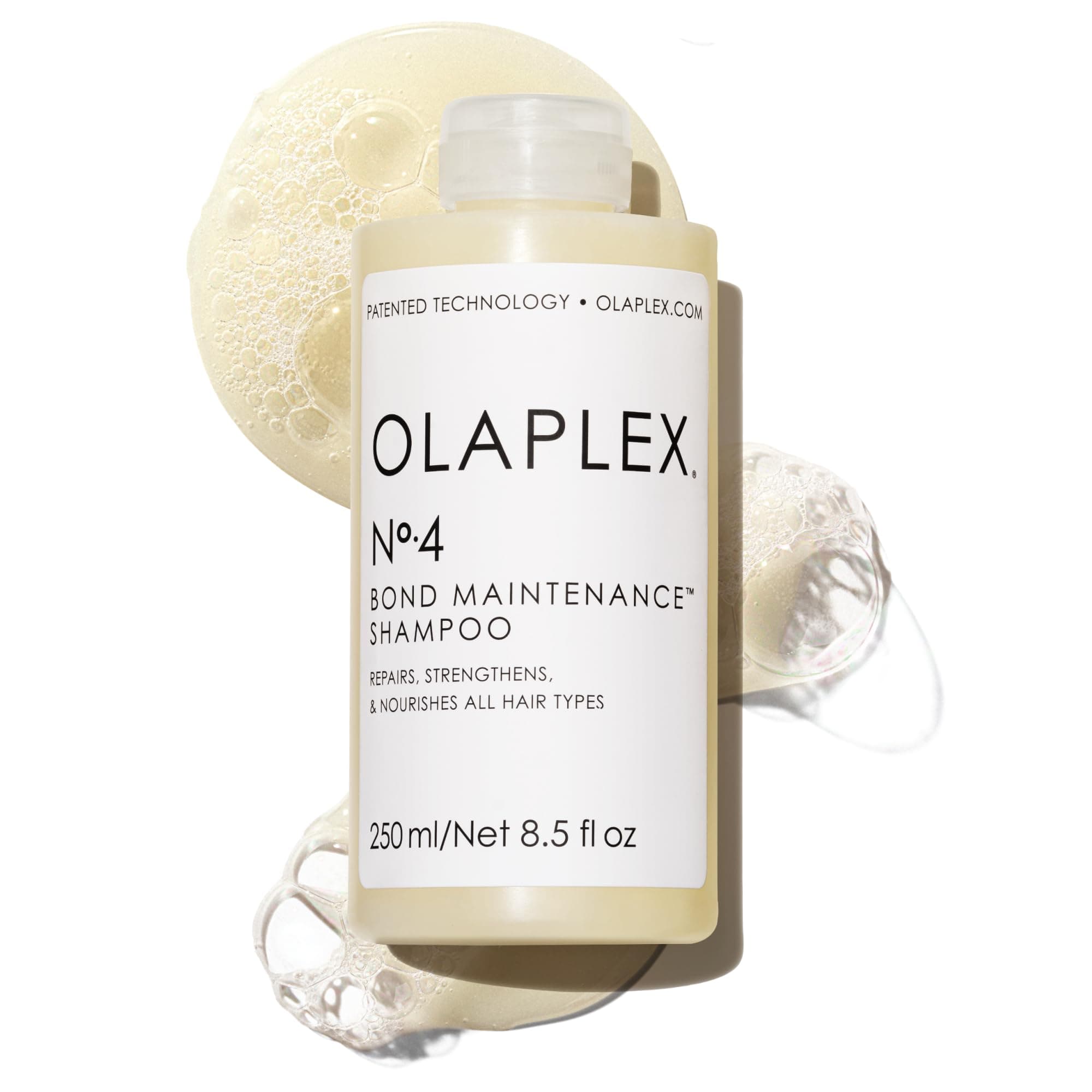 Olaplex No 4 Champú para Mantenimiento de Enlaces Capilares, Reduce el Quiebre y la Estática, Hidratación Intensa, Aporta Brillo y Suaviza, Todo Tipo de Cabello, Sin Sulfatos Ni Parabenos, 250ml