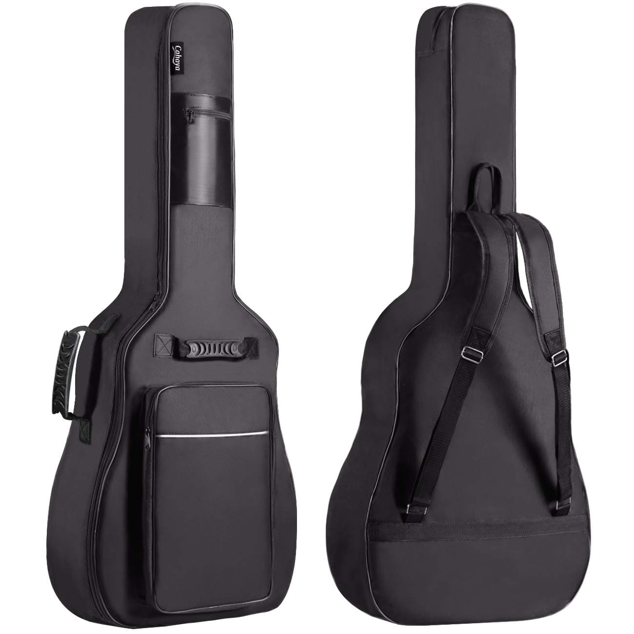 CAHAYA Funda para Guitarra Acústica 40 41 42 Pulgadas Versión Mejorada Premium 12mm Esponja Acolchada
