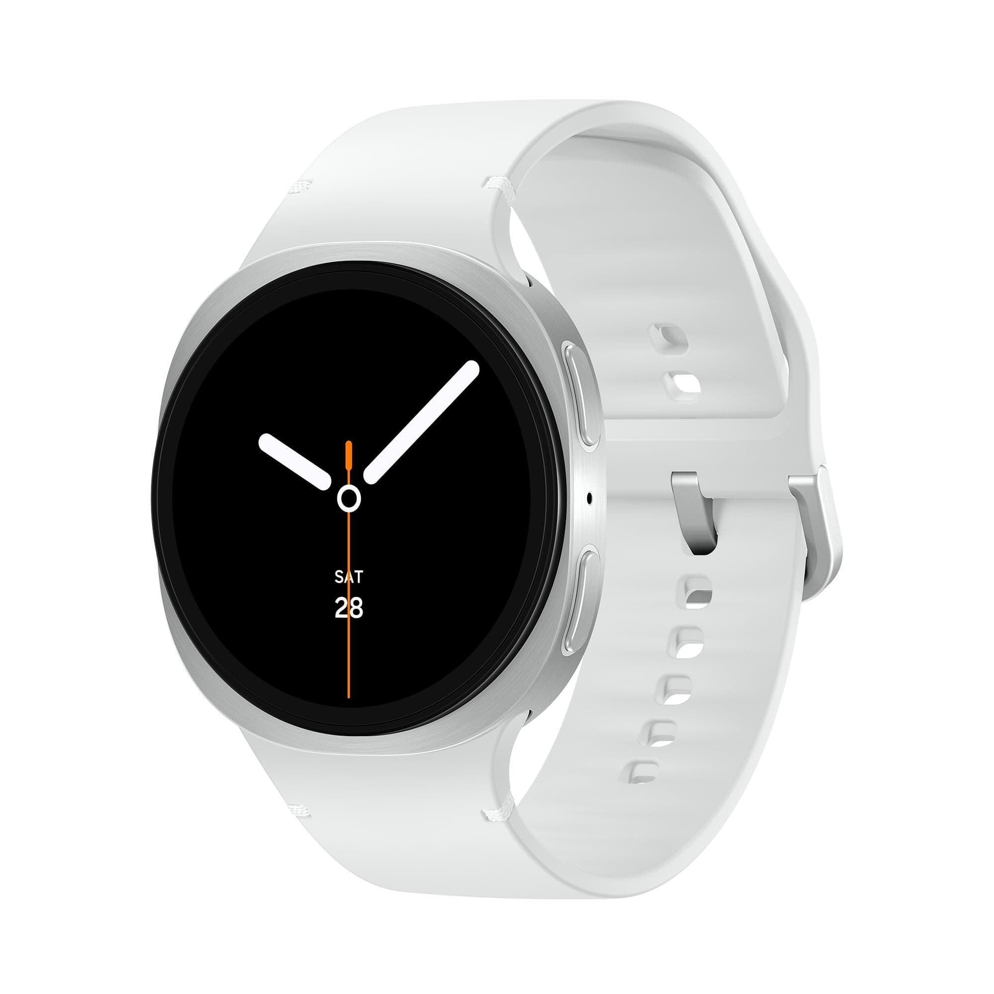 Samsung Galaxy Watch8 (Silver, BT, 44mm) Smartwatch Galaxy AI, Allenatore Personale, Design Resistente agli Urti, Processore 3nm, Monitoraggio Attività Fisica e Sonno, One UI 8[Versione Italiana]