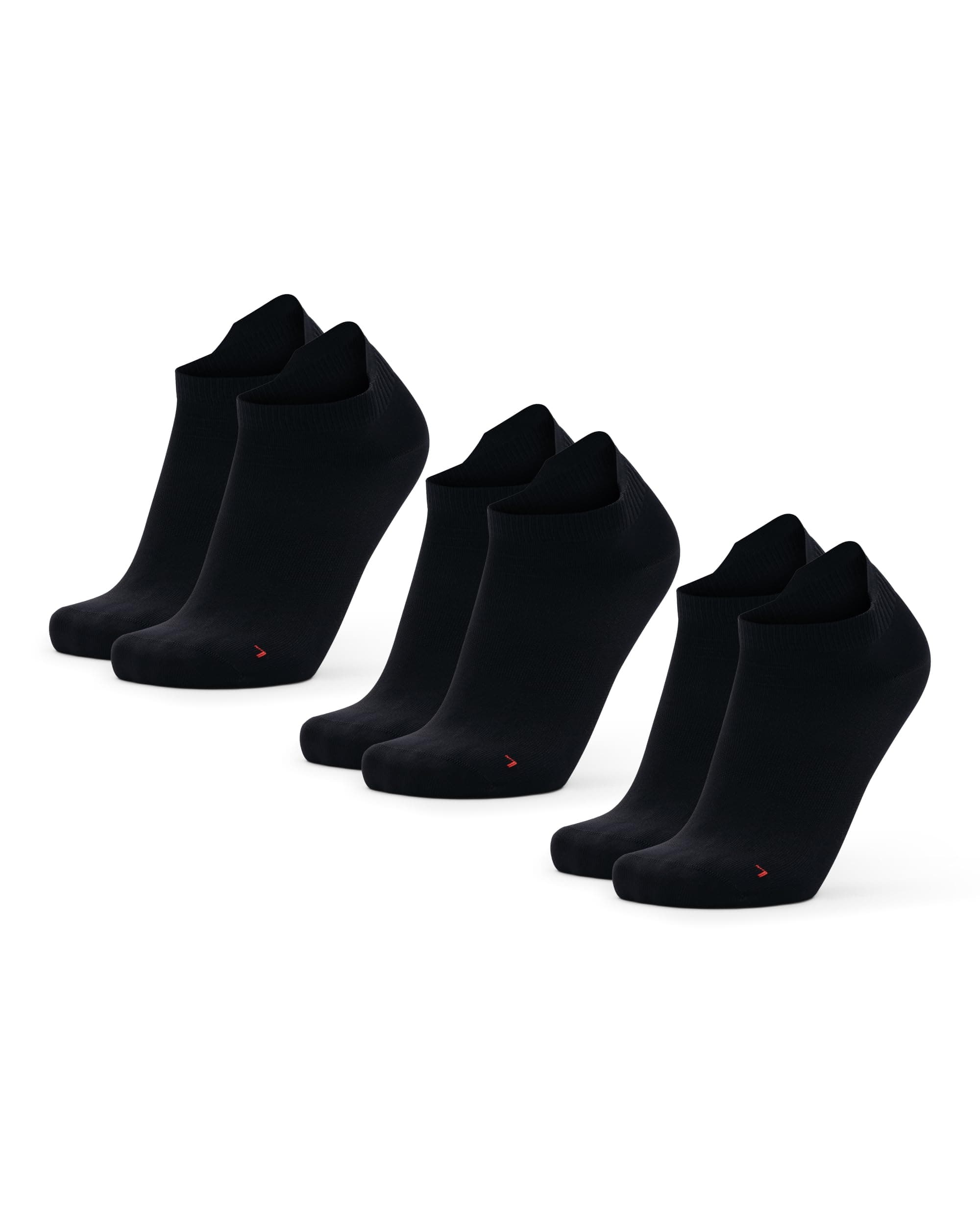 DANISH ENDURANCE Calcetines Cortos de Running, Calcetines Deportivos Antiampollas para Verano, Hombres y Mujeres, 3 o 5 Pares