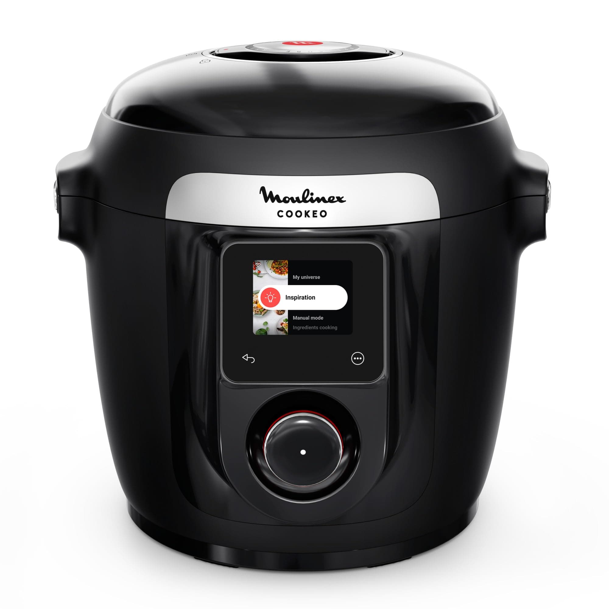 Moulinex - Cookeo Wi-Fi 10-en-1 Multicuiseur intelligent - 6 L - Noir | Multicuiseur intelligent connecté - 150 recettes intégrées - 10 modes de cuisson - 6 personnes