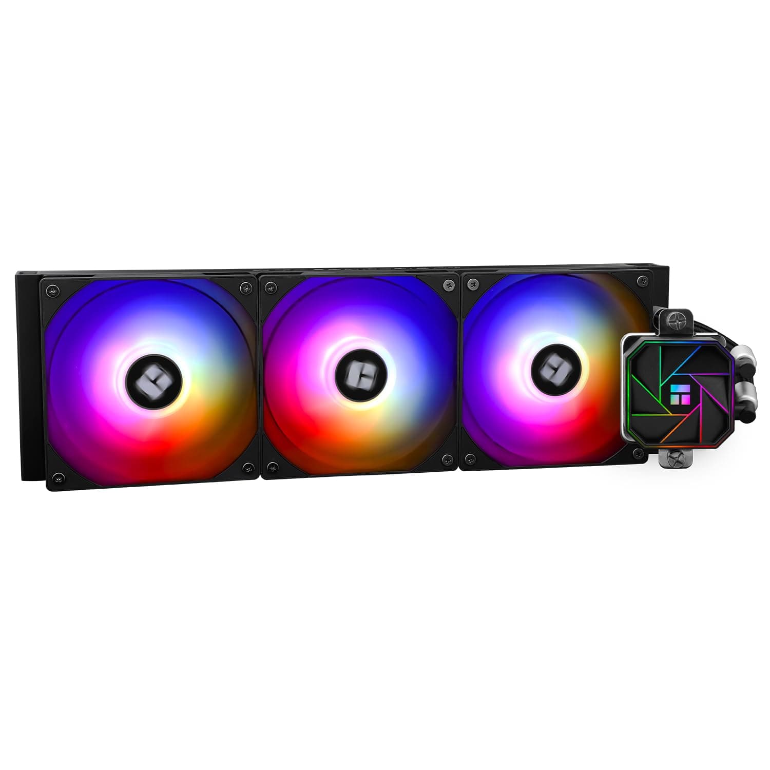Thermalright AQUA ELITE 360 V3 Flüssig-CPU-Kühler, 360 Kühlreihen, 3 x 120mm PWM-Lüfter, S-FDB-Lager, für AMD/AM4/AM5, Intel LGA1150/1151/1200/2011/1700/1851, Desktop CPU-Kühler AIO