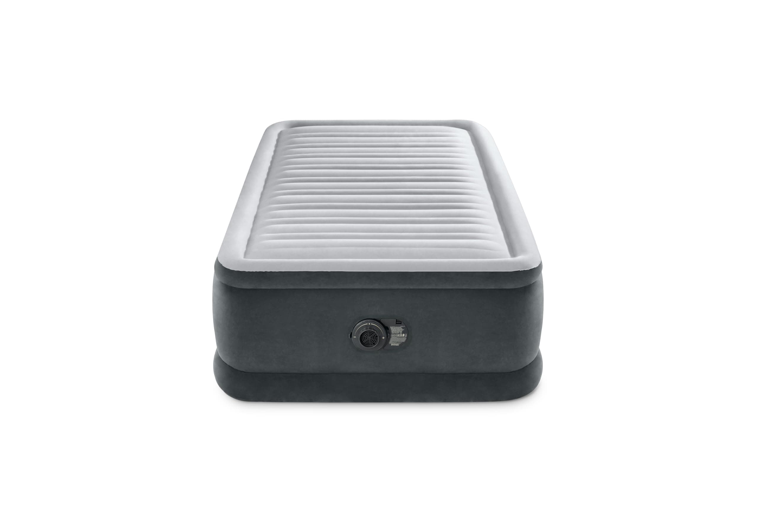 Intex 64412 Comfort-Plush Elevated Colchón Hinchable, con Tecnología Fiber-Tech, de la Línea Dura-Beam Deluxe