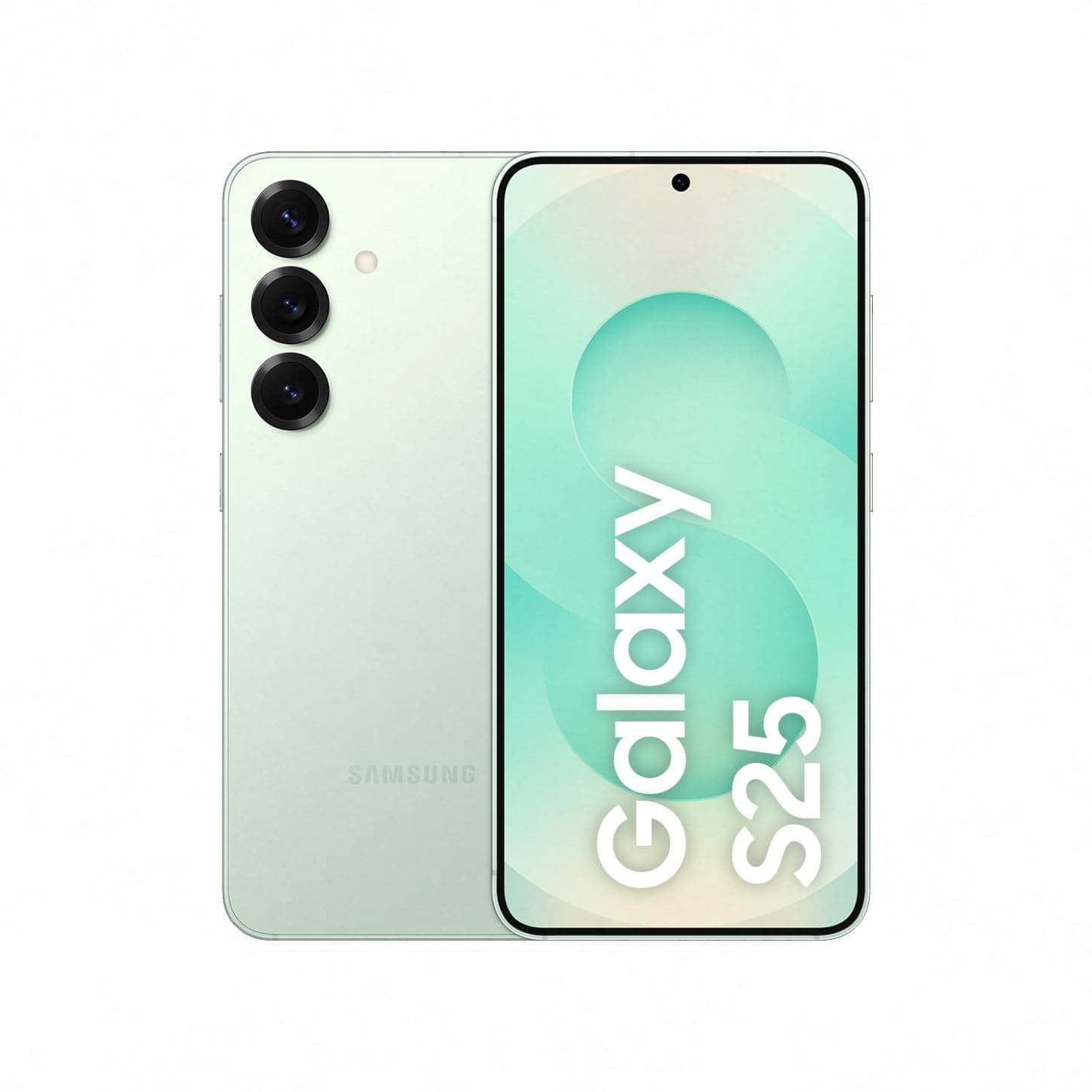 Samsung Galaxy S25 AI Smartphone mit Galaxy AI, Ohne Vertrag, Handy mit Android, 12 GB RAM, 256 GB Speicher, 50-MP-Kamera, Mint, 3 Jahre Herstellergarantie [Exklusiv auf Amazon]