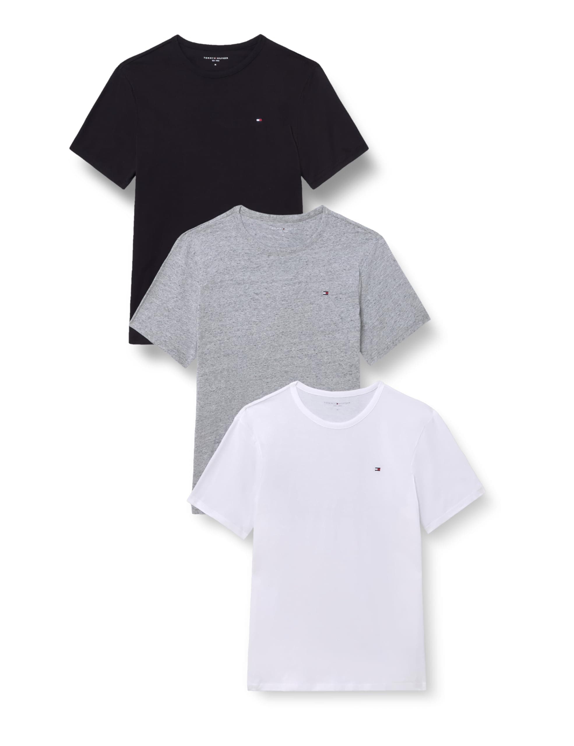 Tommy Hilfiger 3p SS Tee Um0um03870 T-Shirt S/S Homme (Lot de 1)
