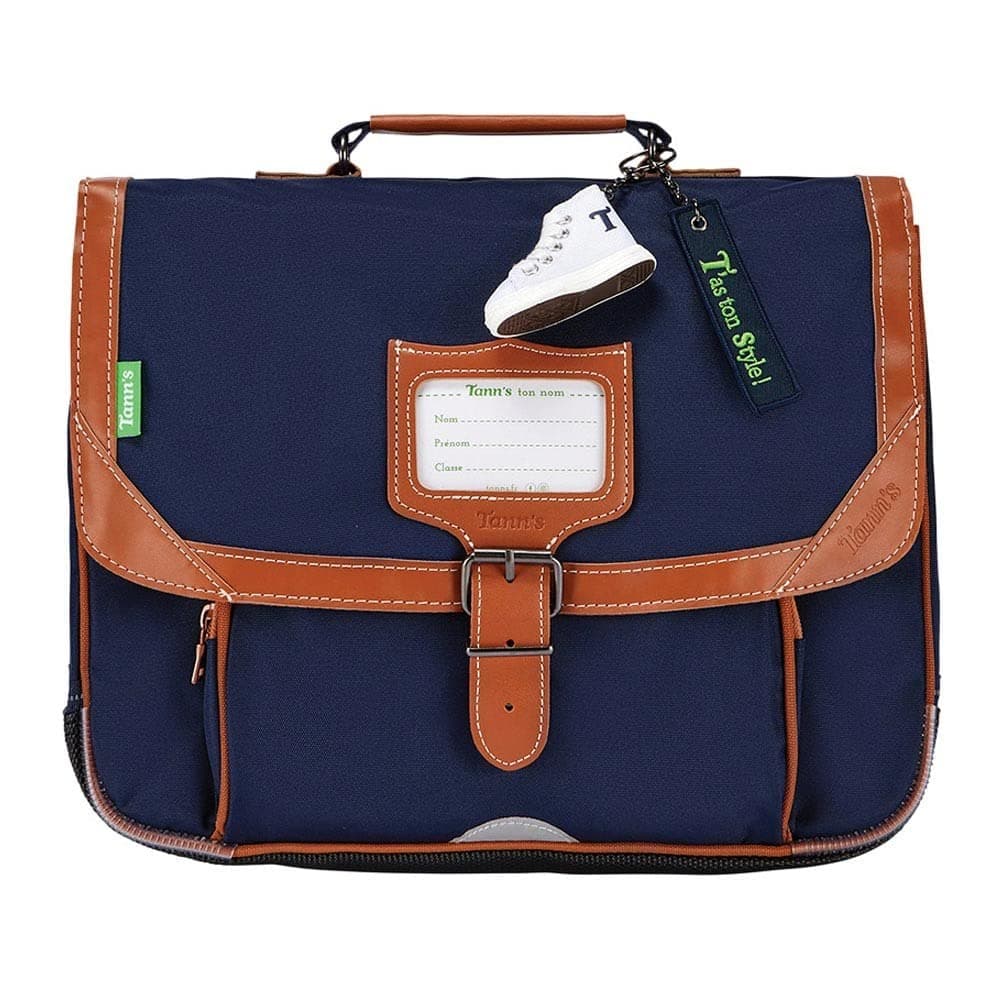Cartable 35 cm Tann's Les Signatures Camille Bleu Marine