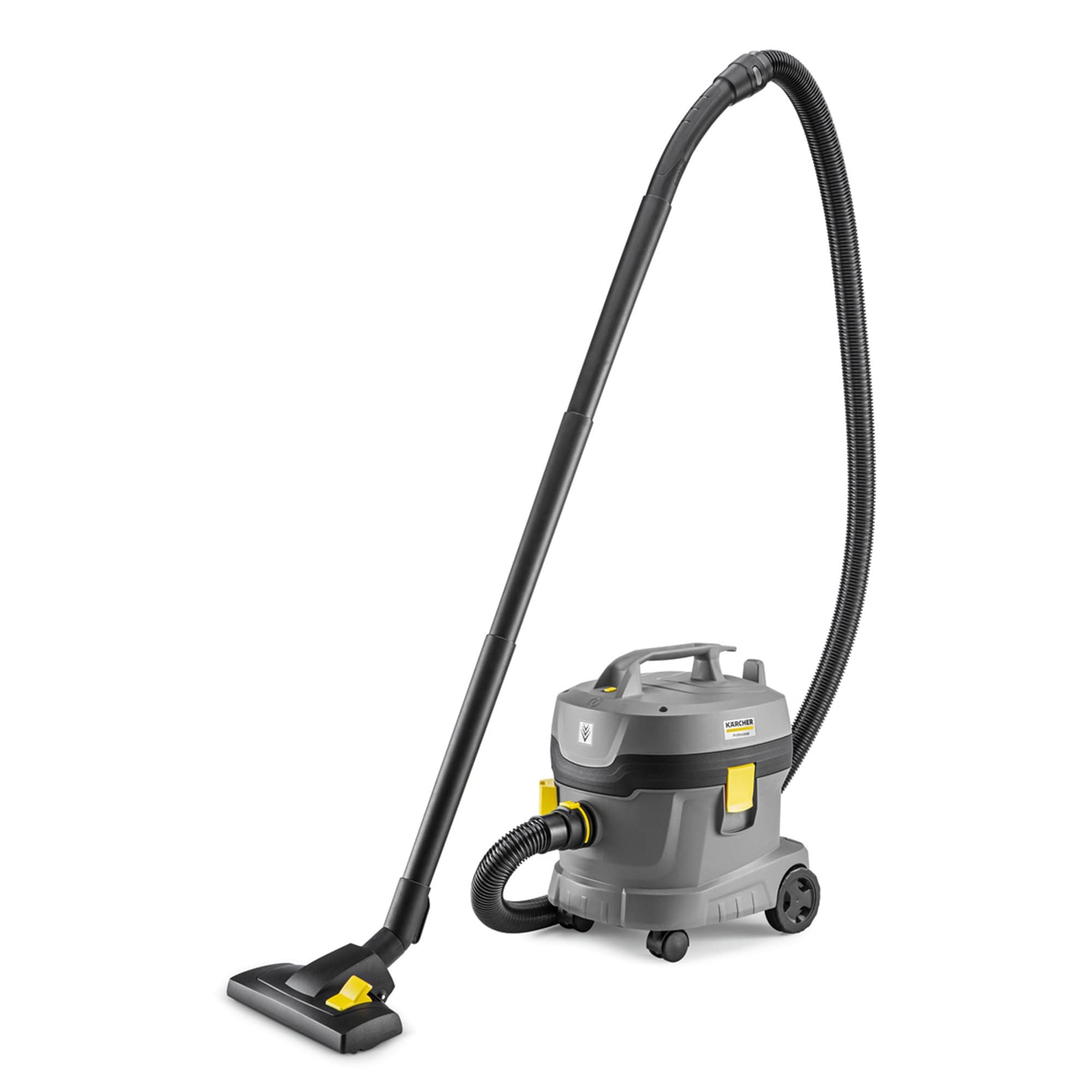 Karcher Aspiratore professionale T 11/1 Classic, 850 W, 61 decibel, lunghezza cavo 7,5 m, contenitore 11 litri, antracite