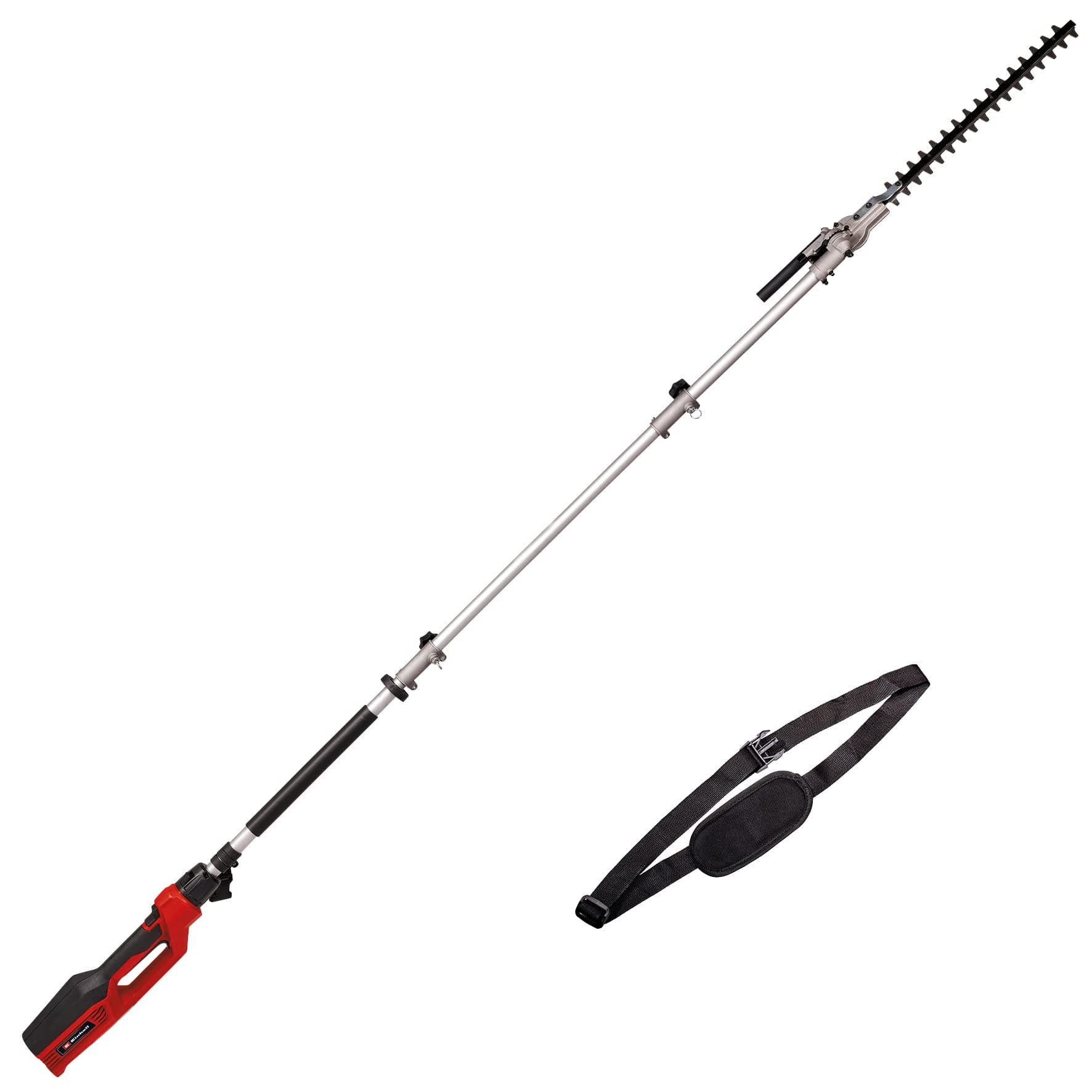 Einhell Tagliasiepi elettrico GC-HH 9046 (900 W, lunghezza di taglio 41,2 cm, distanza tra i denti 20 mm, portata 1,97 m, estendibile fino a 2,60 m, attacco di taglio inclinabile)