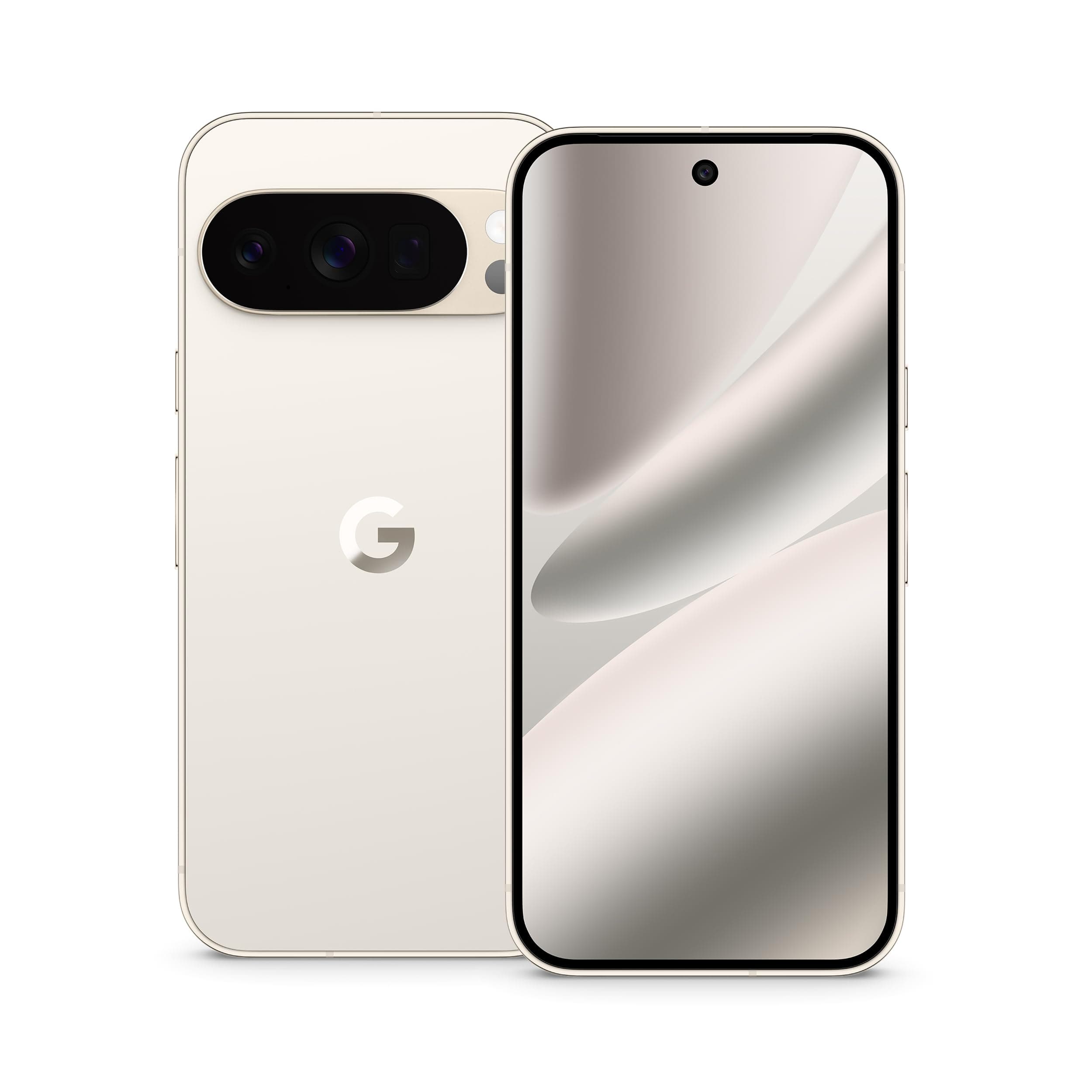 Google Pixel 10 Pro - Smartphone Android Libre con Gemini, Sistema de cámara Trasera Triple, batería de más de 24 Horas y Pantalla Super Actua de 6,3" - Porcelana, 512GB