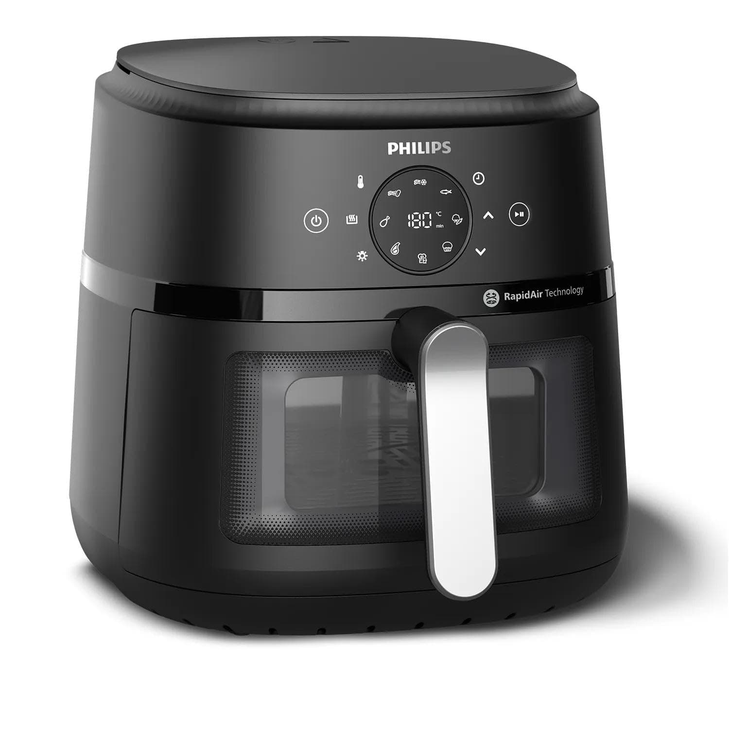 Philips Airfryer Serie 2000 – Friggitrice 6,2L Con Finestrella di cottura, RapidAir, 13 Modalità di Cottura, 90% di Grassi in Meno, Facile da Pulire, Touchscreen, Risparmio Energetico (NA230/00)