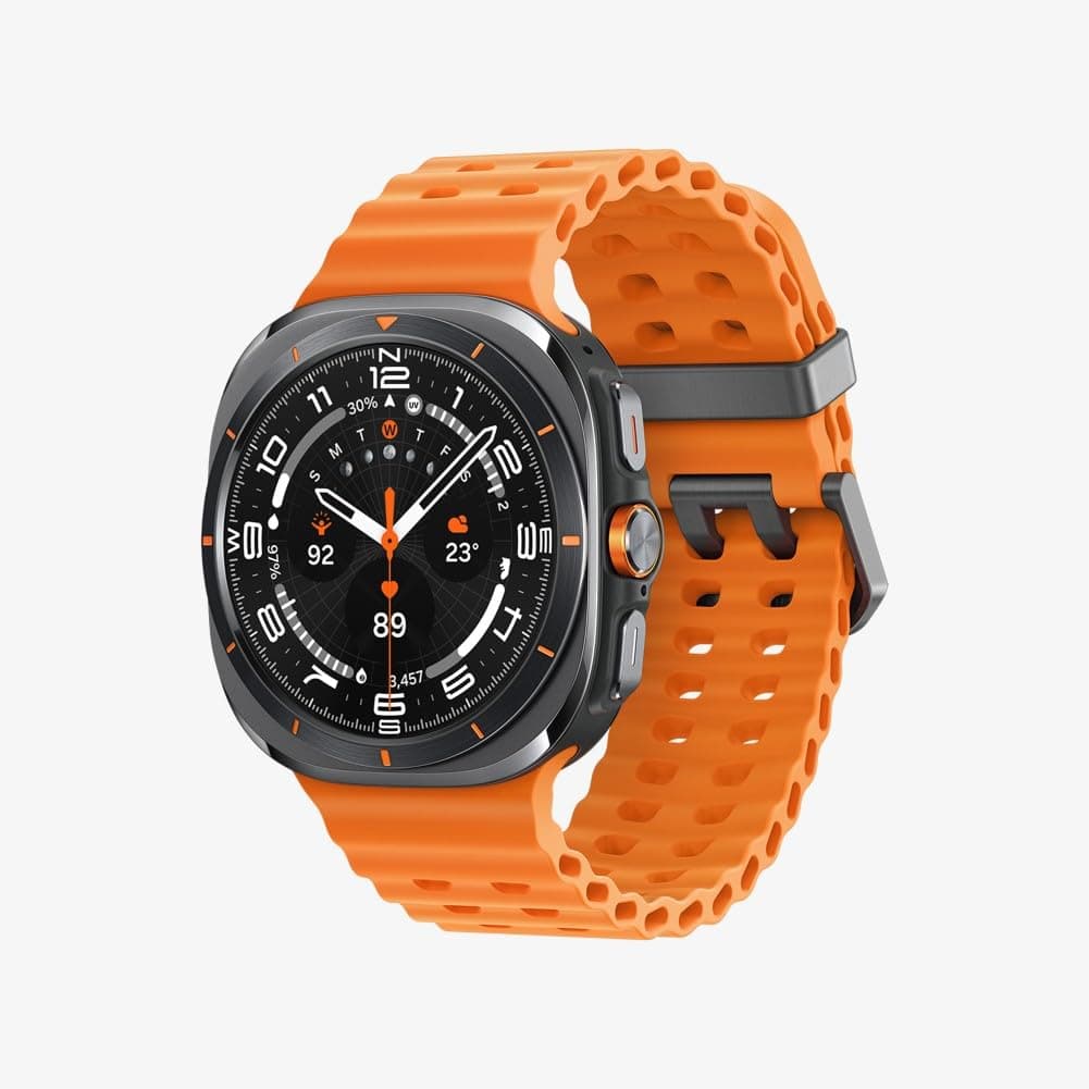 Samsung Galaxy Watch Ultra 2025 47mm - Smartwatch LTE con IA, Titanio, Botón Personalizable, Control de Salud, Garantía del Fabricante 3 Años + 1 año Extra, Gris Titanio (Versión española)