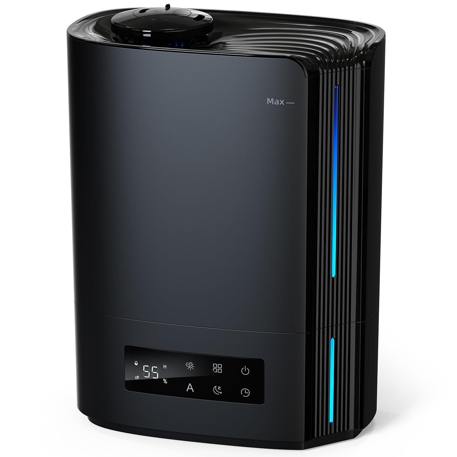 AROEVE Humidificador de Aire 6L para Habitaciones, Difusor de Aceites Esenciales, Humidificador Ultrasónico para Bebés y Plantas, Duración de hasta 60 Horas, Control de Humedad Inteligente, Silencioso