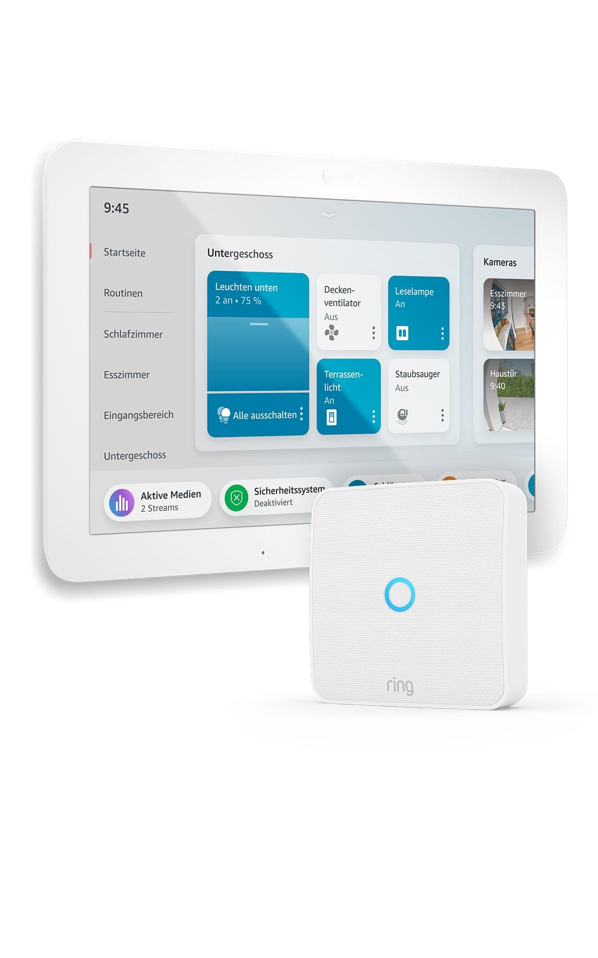Ring Intercom Video + Echo Hub