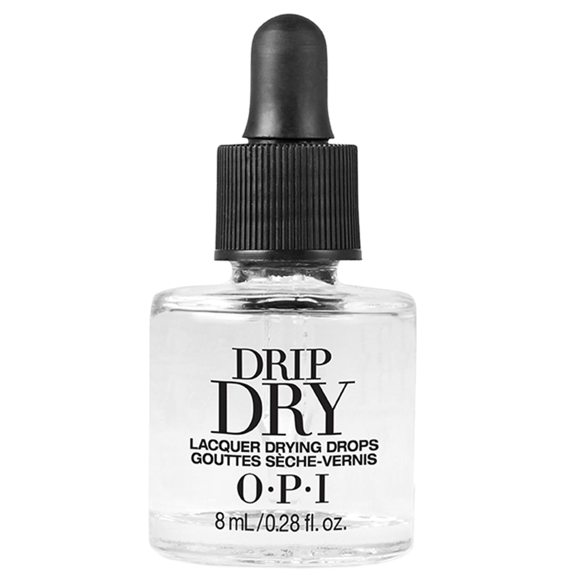 OPI DripDry Lacquer Drying Drops – trocknen Nagellack in 60 Sekunden – Nagellack Schnelltrockner-Tropfen mit pflegendem Jojobaöl und Vitamin E – 8 ml