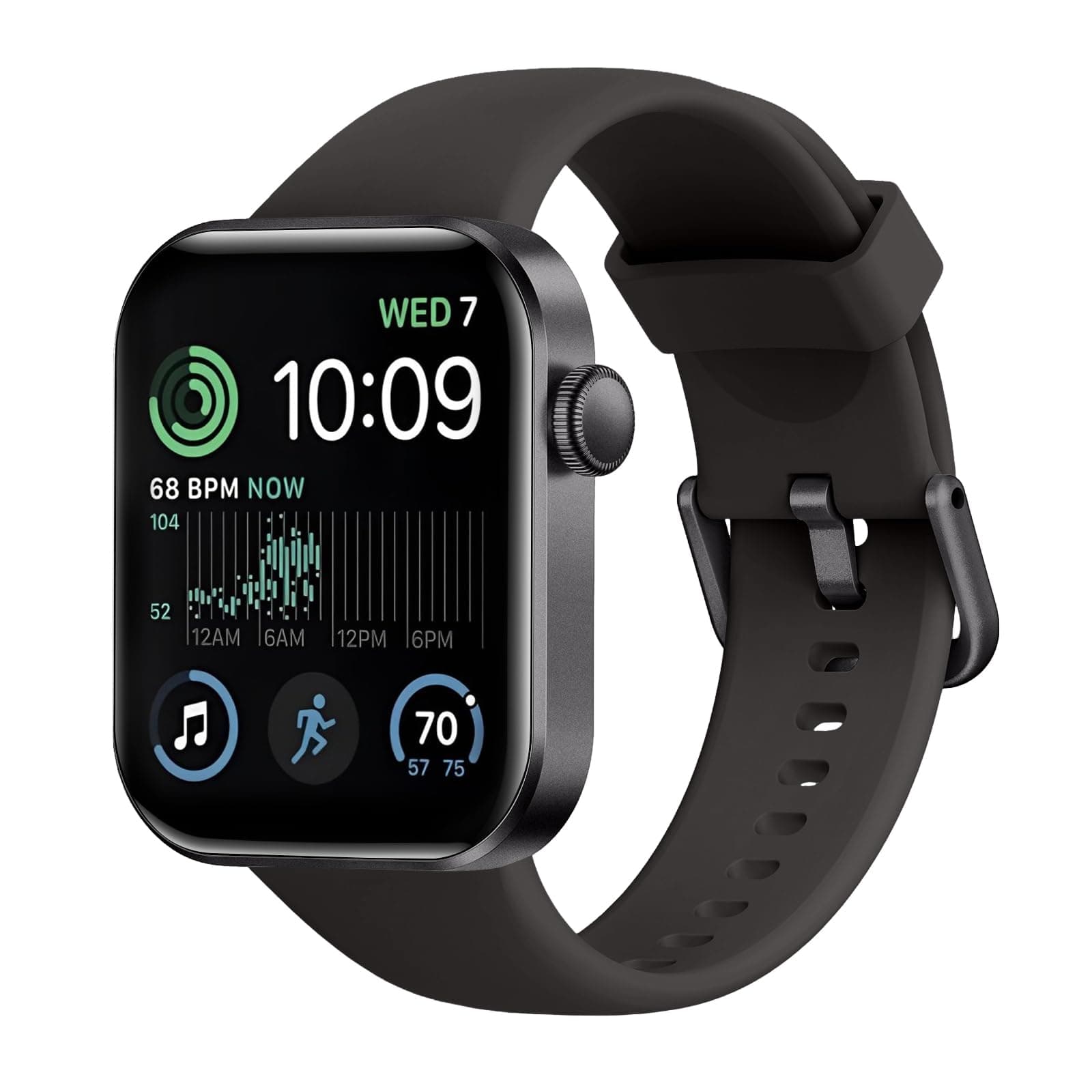 Smartwatch Uomo Donna, 1.85" Orologio Smartwatch con Effettua/Risposta Chiamate, 140 Sportive Smart Watch con Sonno/Cardiofrequenzimetro/SpO2, Impermeabil IP68 per Android iOS Regalo per il Papà