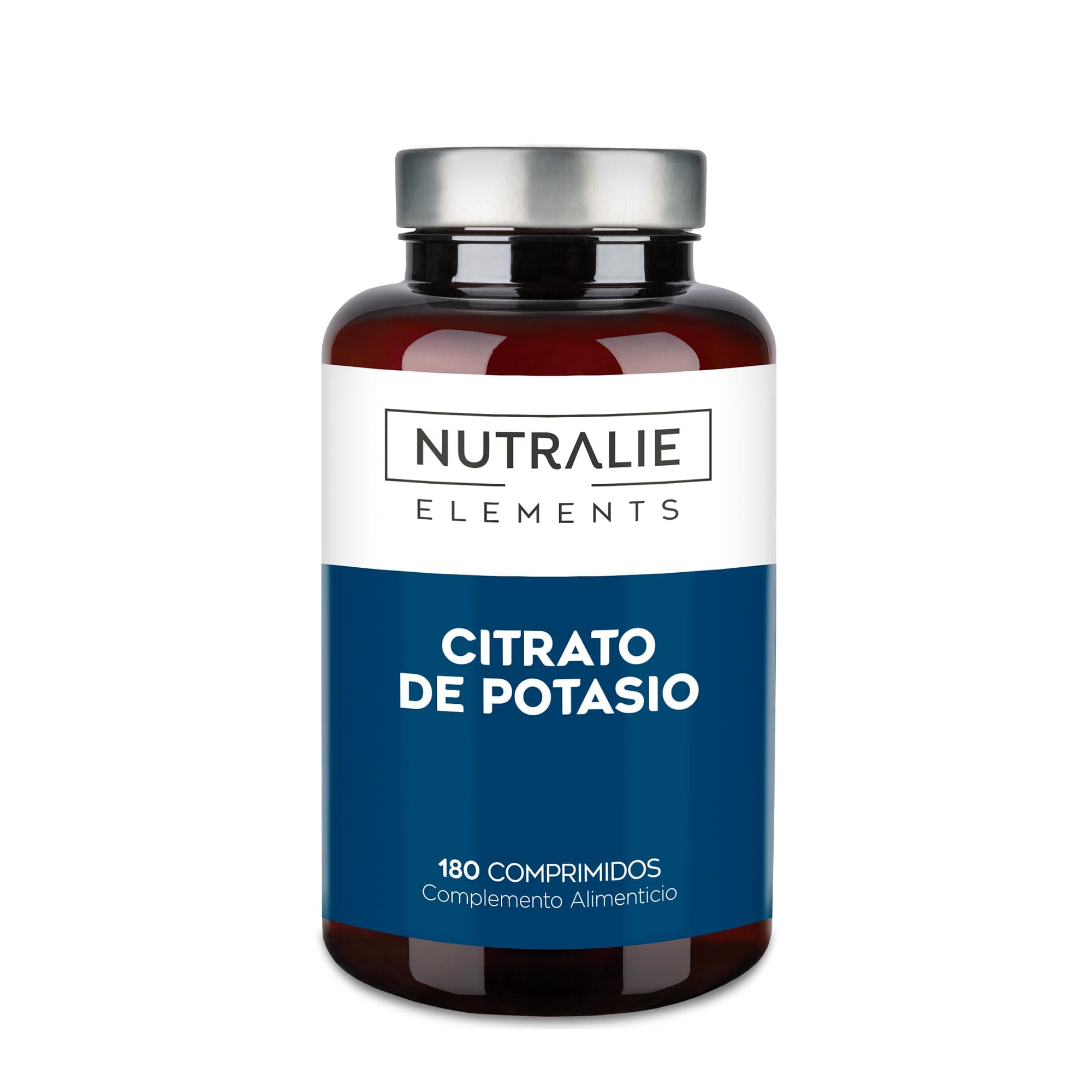 Potasio - Citrato de Potasio - 2880mg - 180 Comprimidos - Músculos - Elemento Potasio +1000mg - Potassium Citrate - 180 Comprimidos Nutralie