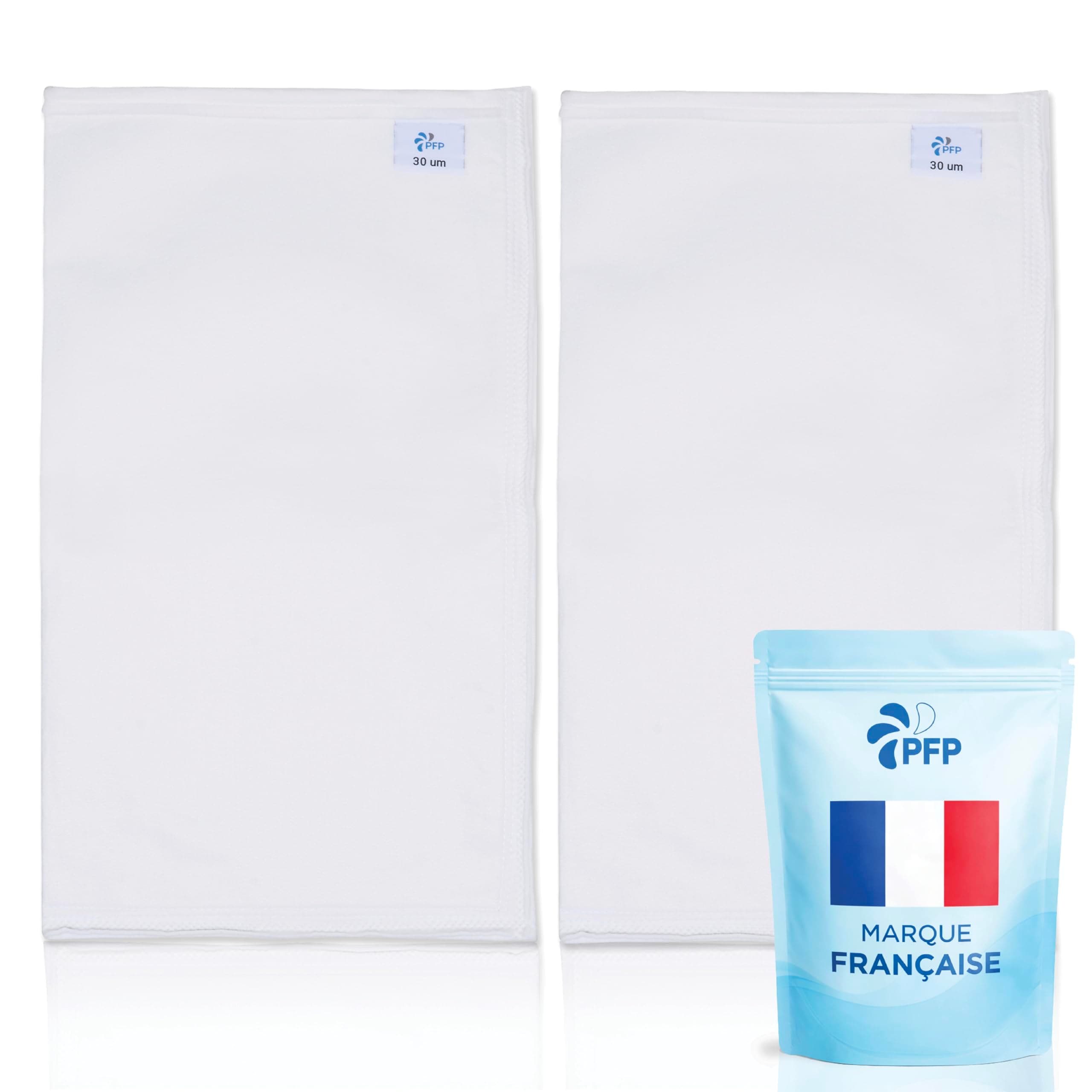 PFP Poche Filtrante Compatible avec Piscine Desjoyaux | 30 Microns Lot de 2 | Eau Chargée | Sac Filtrant | Chaussette Filtrante Piscine | Filtre Piscine | Entretien Facile