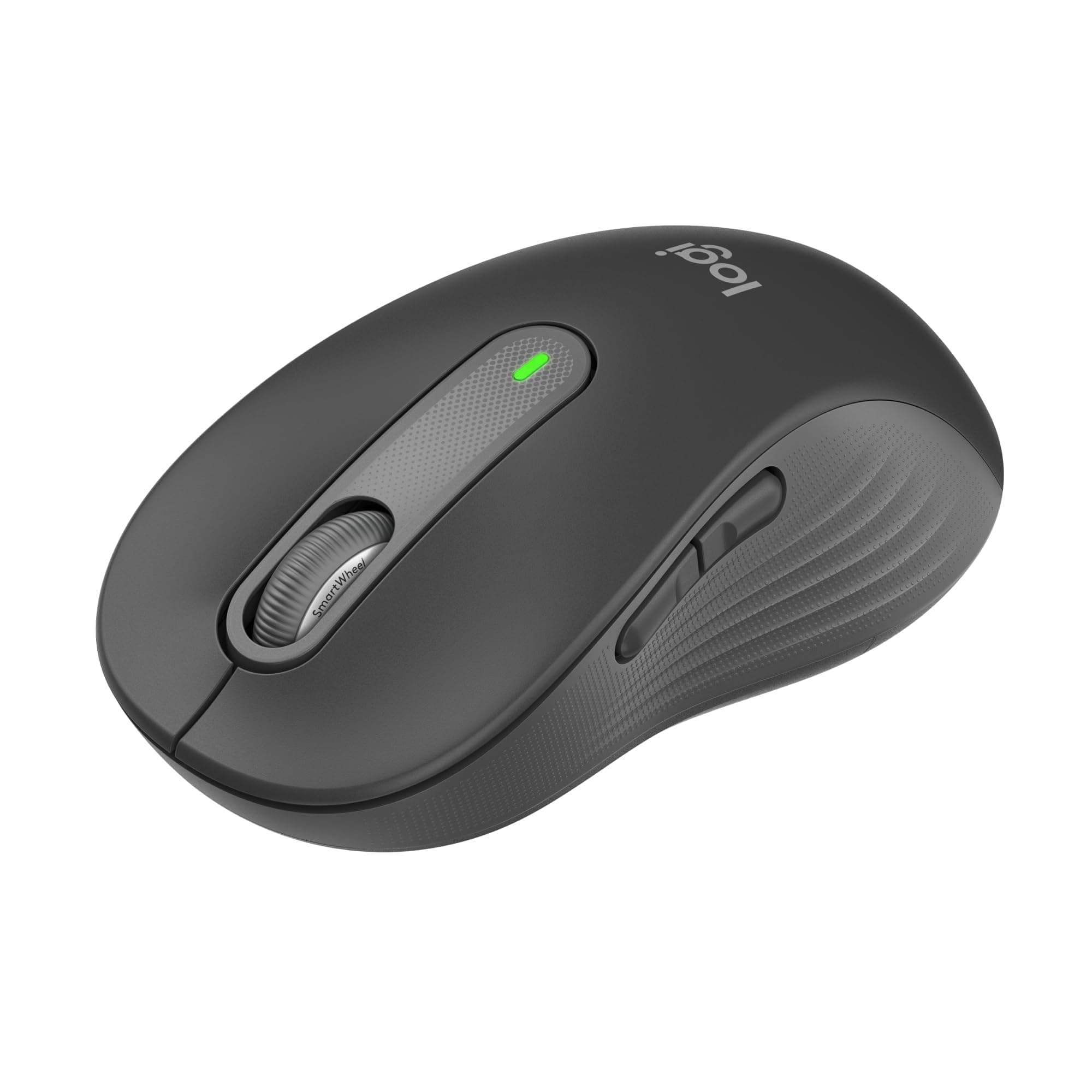 Logitech Signature M650 L Mouse wireless - Per mani grandi, Durata Batteria 2 anni, Clic Silenziosi, Tasti Personalizzabili, Bluetooth, per PC/Mac/Più dispositivi/Chromebook - Grafite