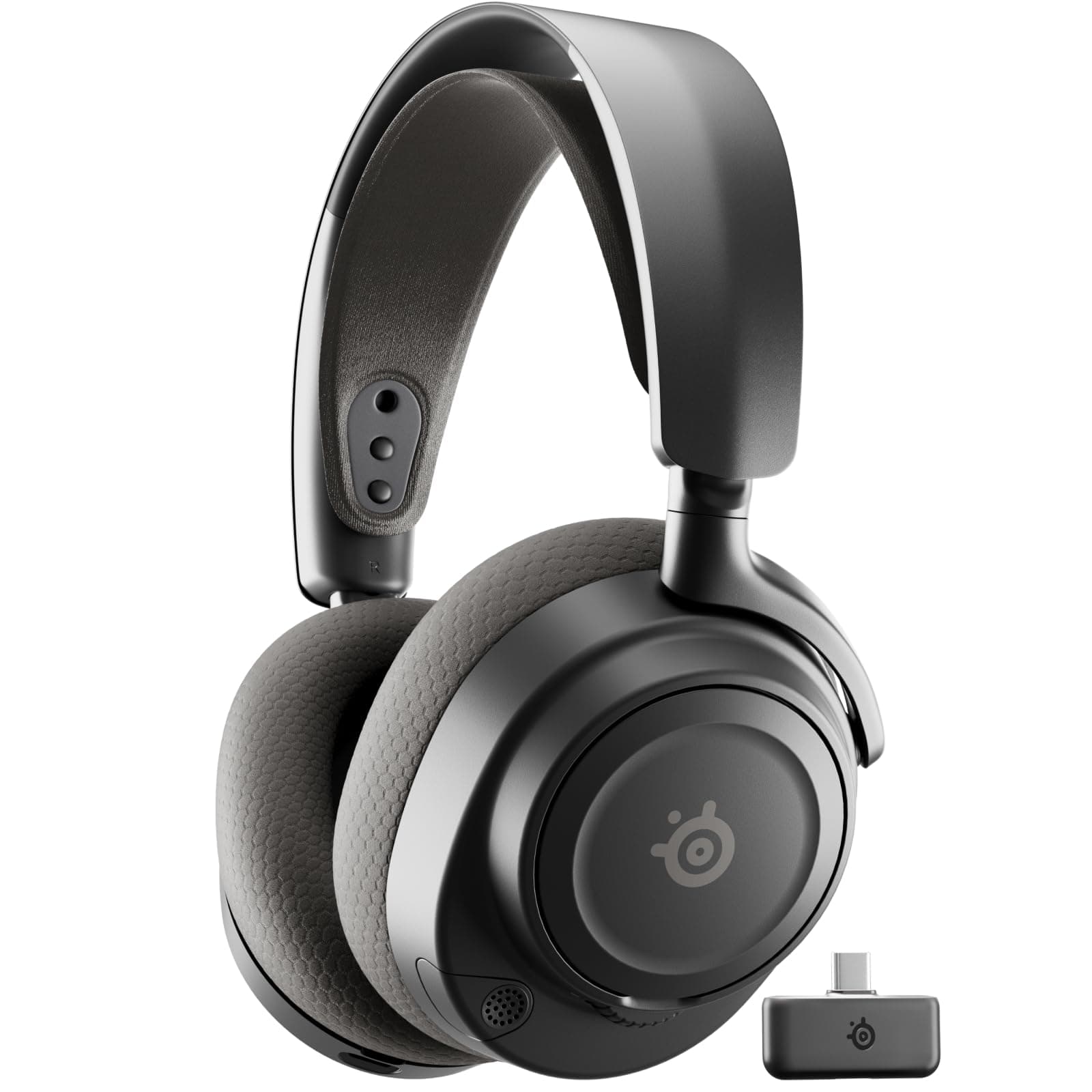 SteelSeries Casque sans fil Arctis Nova 7P multi-plateforme Gen2 -Contrôle des applications en temps réel - 50H+ -Haut-parleurs magnétiques en néodyme -Mixable 2,4GHz/Bluetooth-PS5,PC,Switch1/2,Mobile