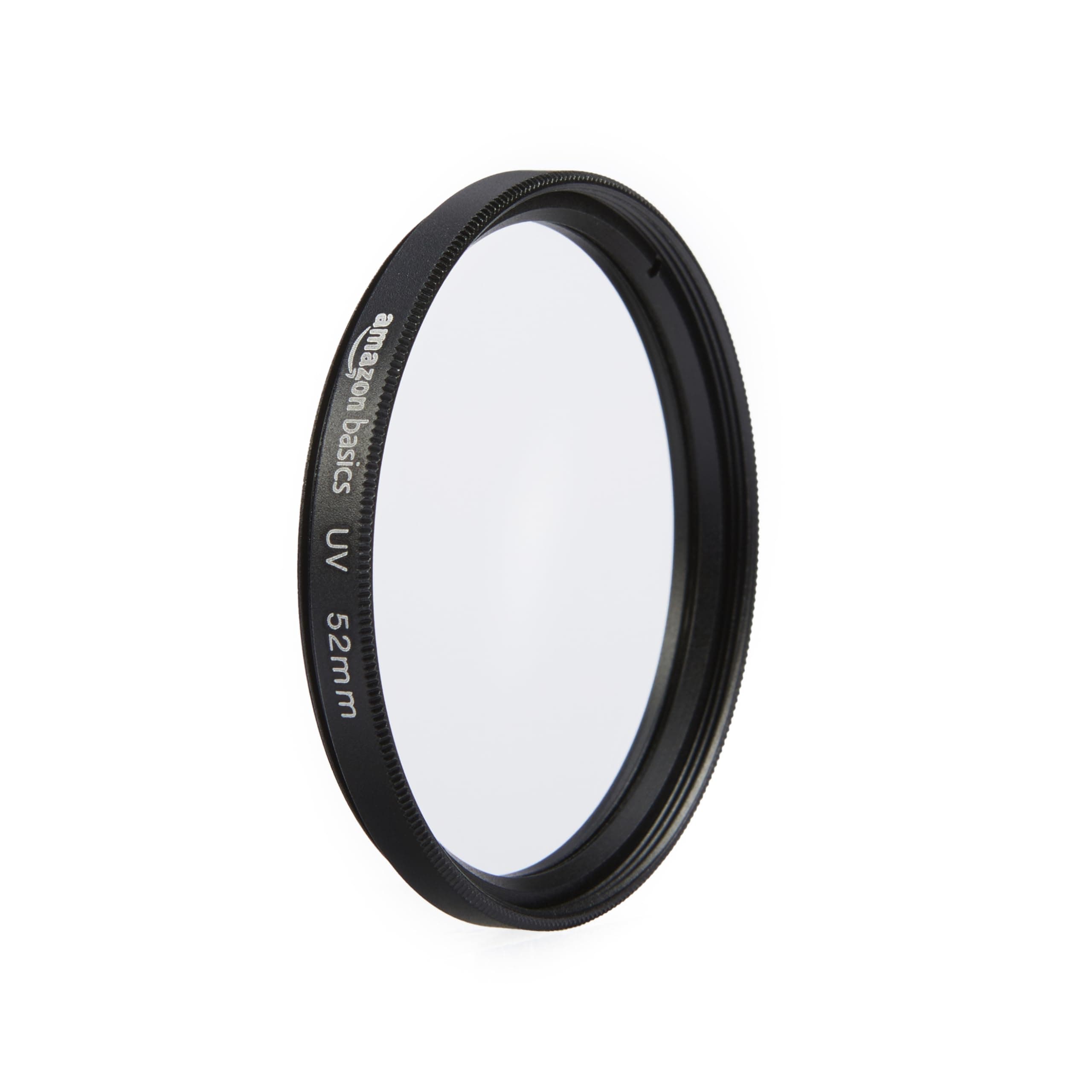 Amazon Basics 52 mm Runder UV-Schutzfilter für klarere Bilder, Schützt vor Staub, Schmutz und Kratzern