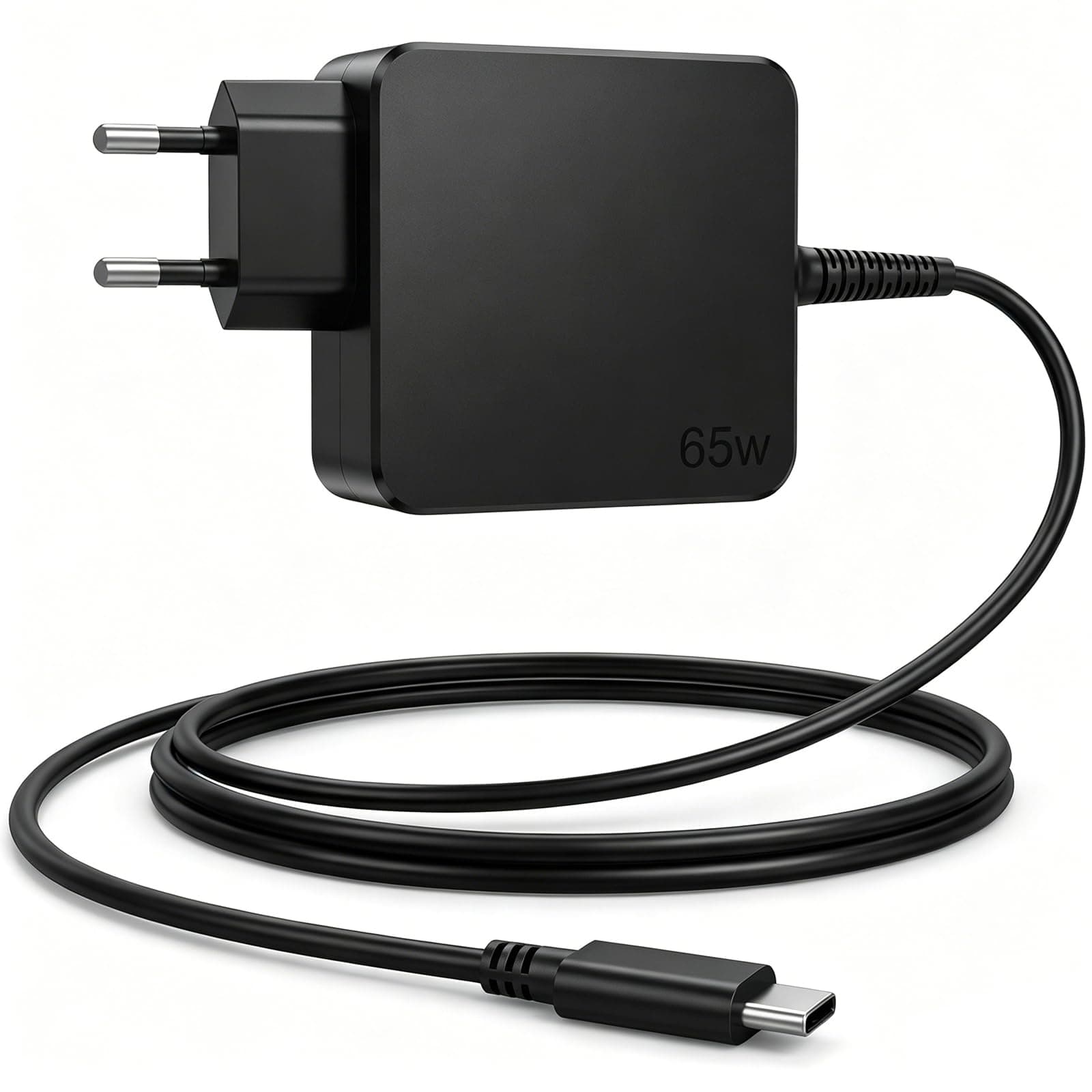 Chargeur USB C 65W PD Rapide pour Tous Les Appareils USB C | Compatible avec MacBook Lenovo ThinkPad Dell Latitude XPS Huawei MateBook ASUS ZenBook Acer Samsung Chromebook Xiaomi Air