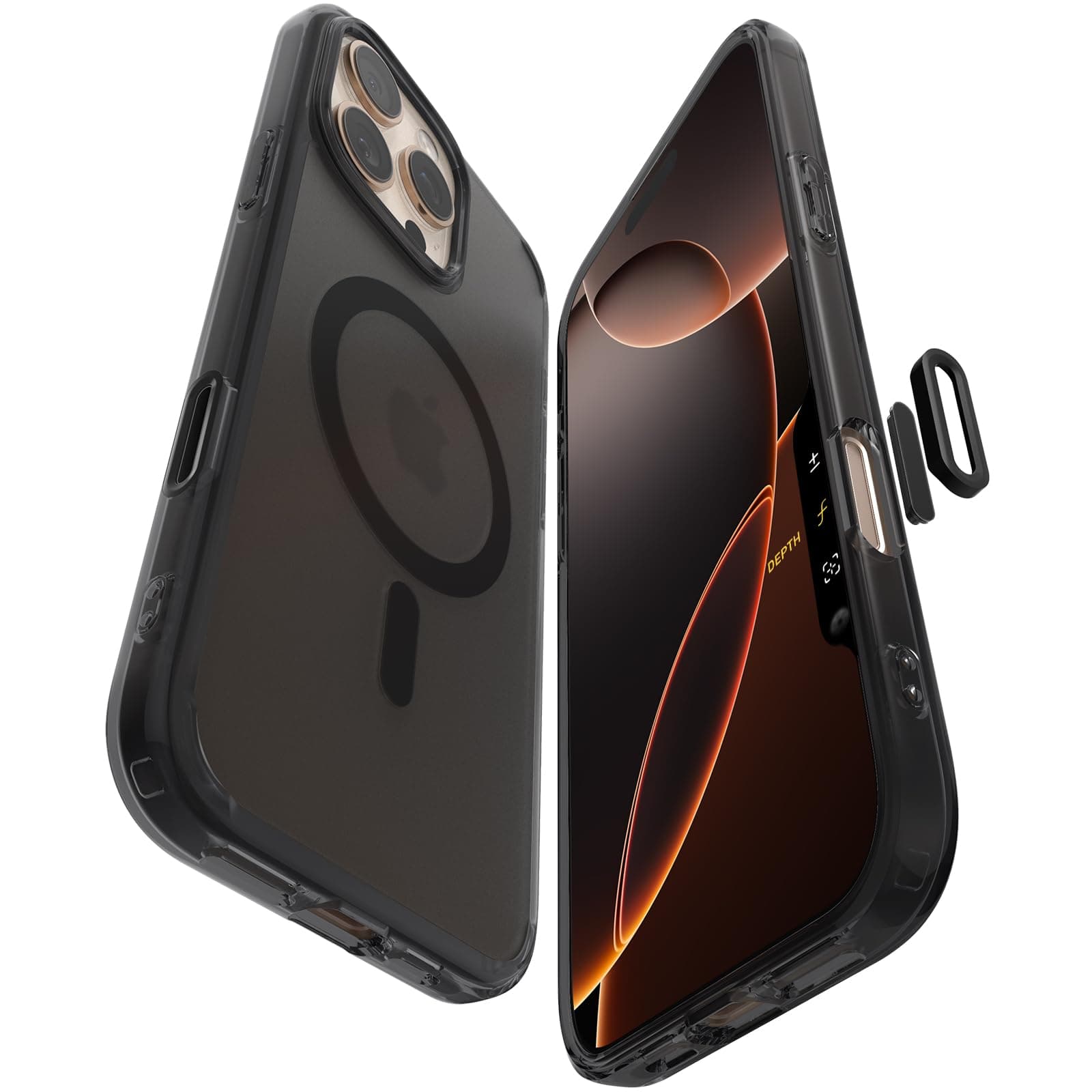 Spigen für iPhone 16 Pro Hülle [Kamerasteuerung] Extreme Magnetkraft Ultra Hybrid T MagFit Militärschutz Case Magnetisch Handyhülle Stoßfest Kratzfest Kompatibel mit MagSafe -Frost Black