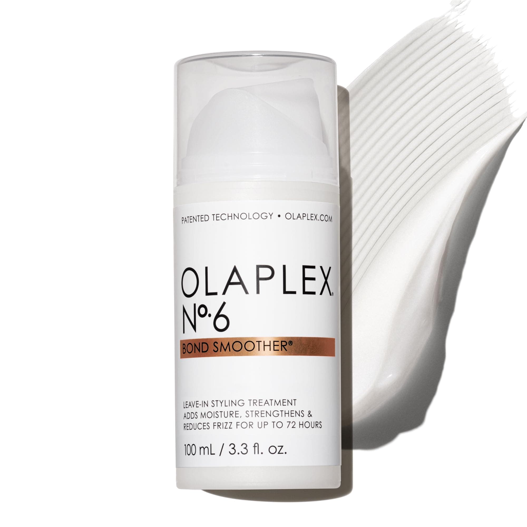 Olaplex No 6 Crème de Soin Capillaire, Lissage, Conditionnement et Renforcement, Contrôle des Frisottis Jusqu'à 72 Heures, Pour Tous Types de Cheveux, Sans Sulfate, 100ml