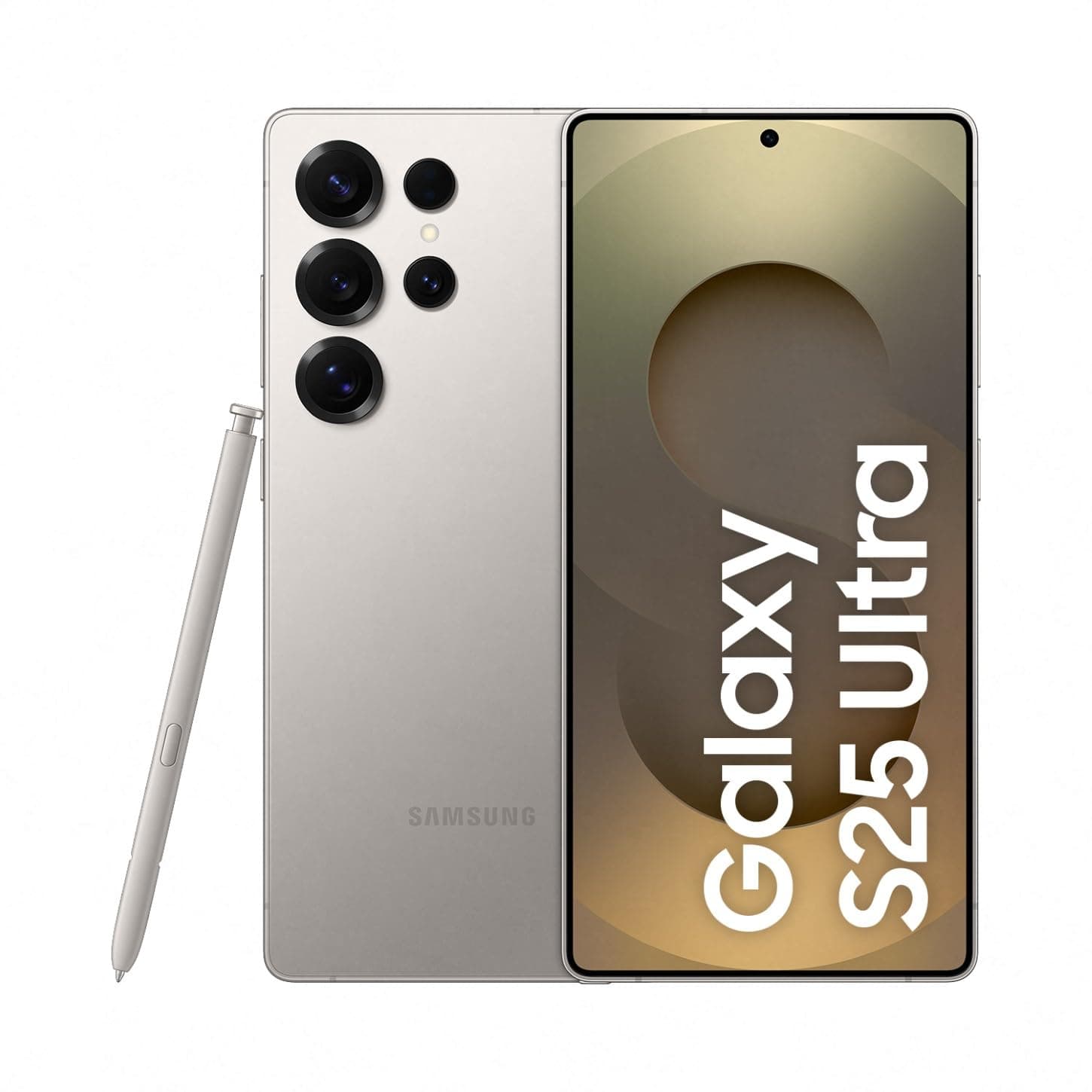 Samsung Galaxy S25 Ultra AI Smartphone mit Galaxy AI, Ohne Vertrag, Handy mit Android, 12 GB RAM, 512 GB Speicher, 200-MP-Kamera, Titanium Gray, 3 Jahre Herstellergarantie [Exklusiv auf Amazon]