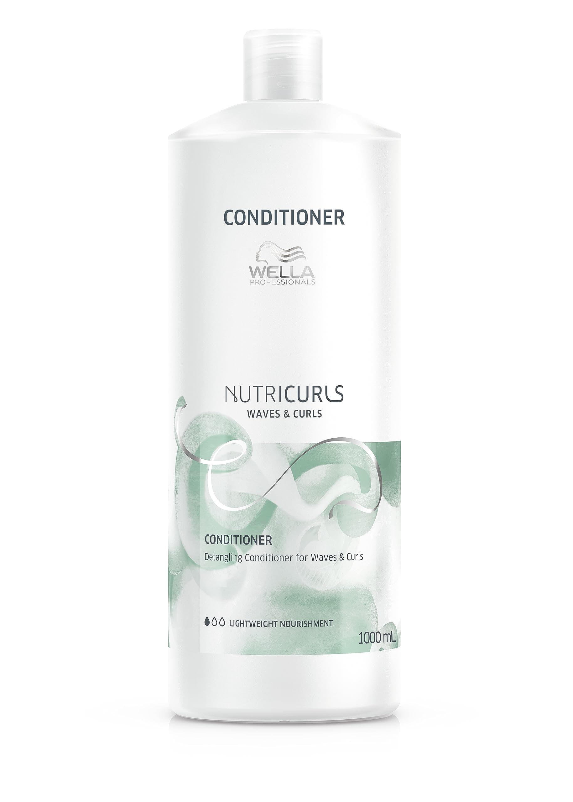 Wella Professionals NUTRICURLS Après-shampoing démêlant pour cheveux ondulés et bouclés
