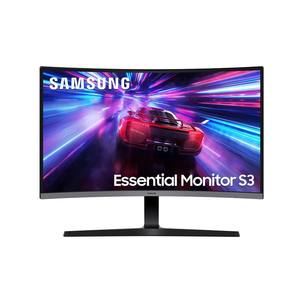 Samsung Monitor S39GD (S27D396GAU), Curvo (1800R), 27'', 1920x1080 (Full HD), VA, 100Hz, 4ms (GtG), D-Sub, HDMI, Ingresso Audio, Eye Saver Mode, Flicker Free, Speaker Integrati