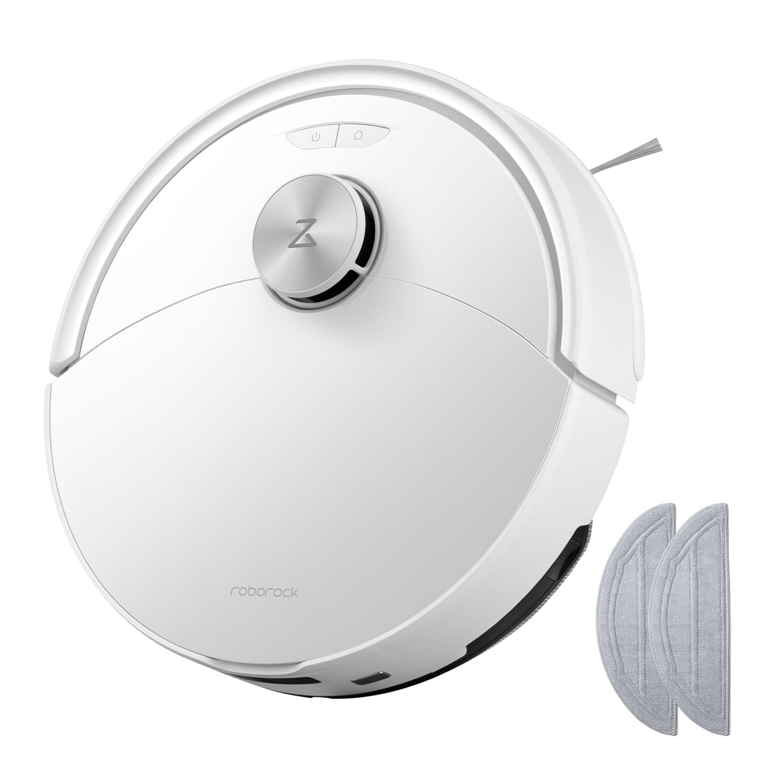 roborock Q10 S5-Set Saugroboter mit Wischfunktion, 10.000 Pa HyperForce Saugkraft, Dual Anti-Tangle System, Auto Lifting Mopping, Ideal für Tierhaare&Teppiche&Hartböden (Weiß)